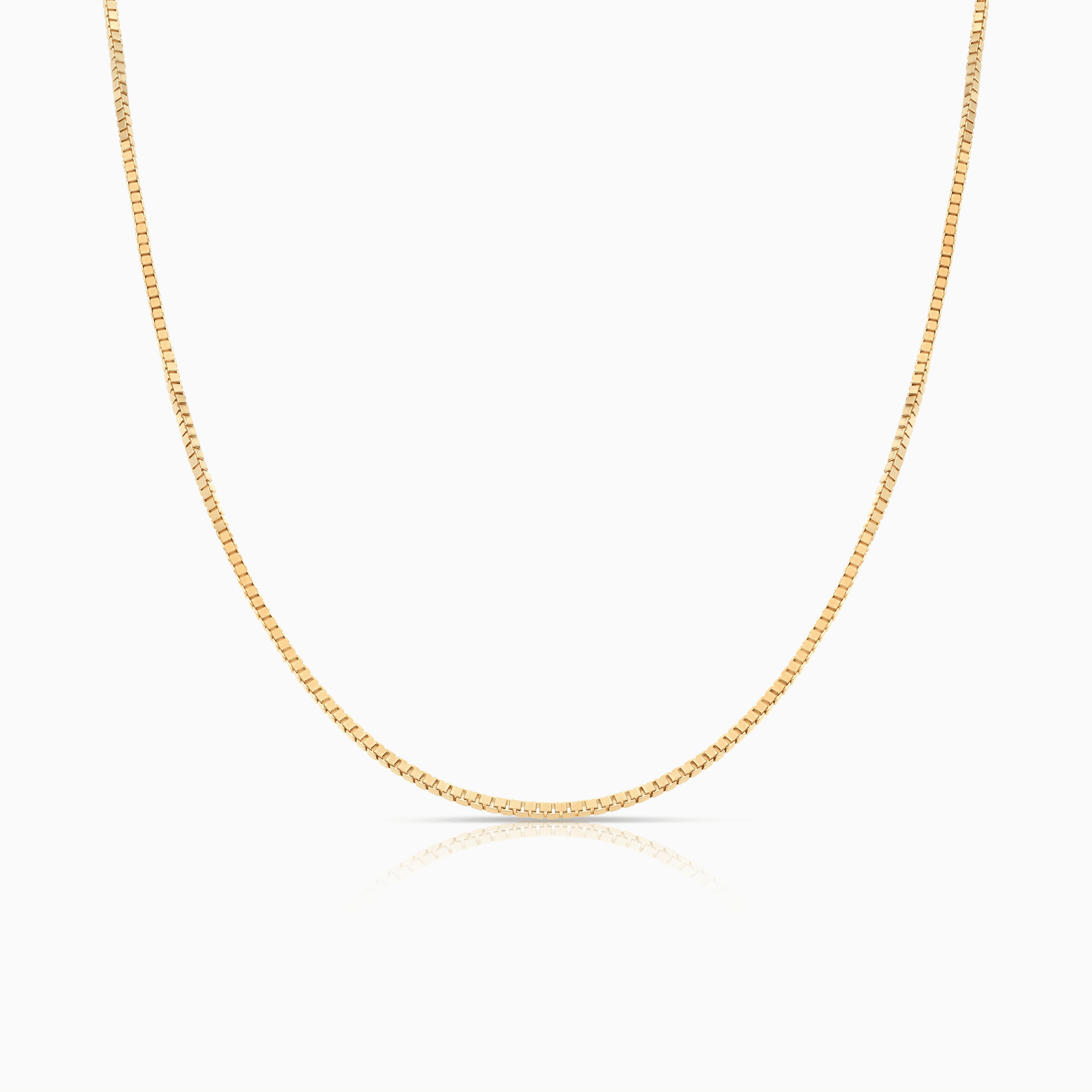 Venetian chain 45cm 18K gold