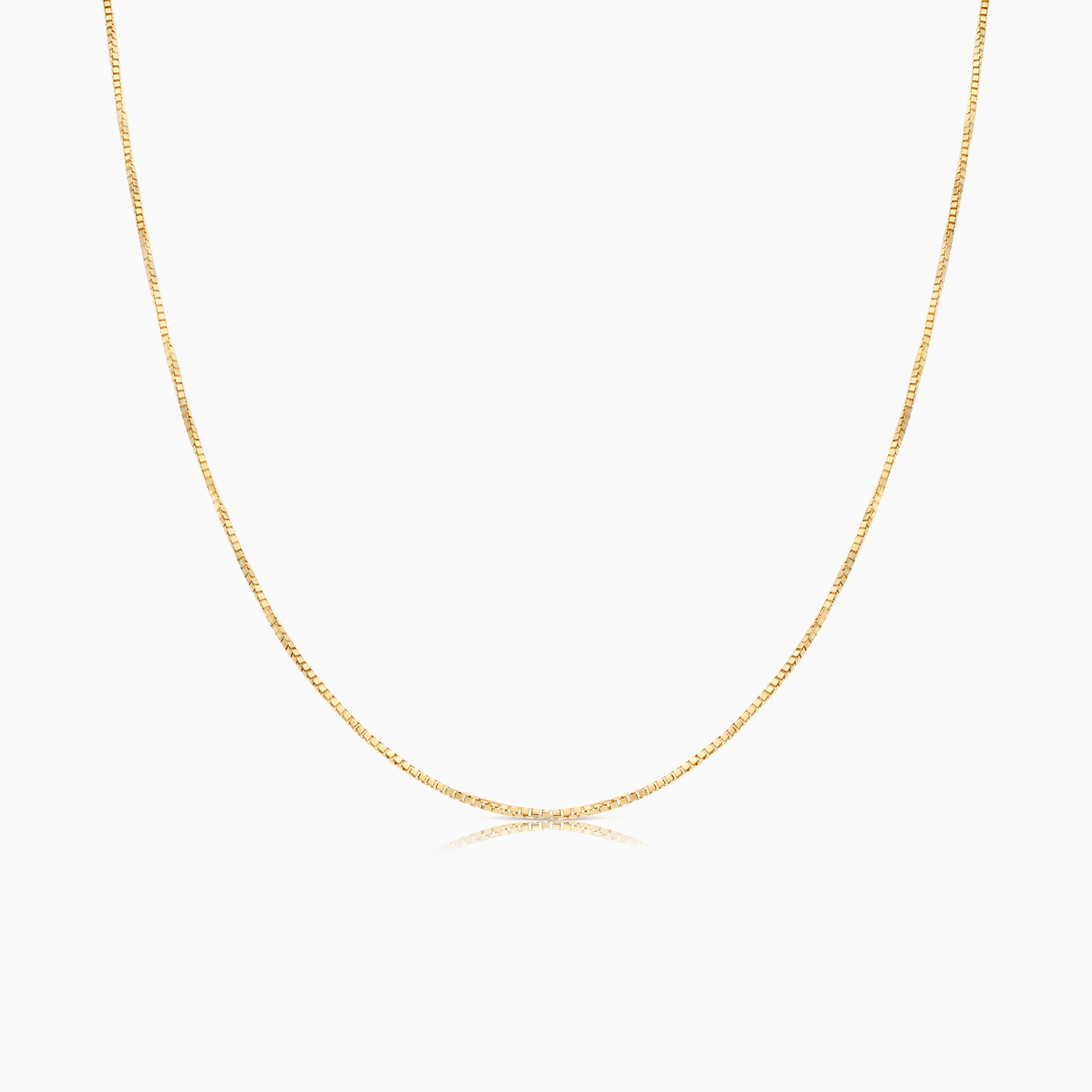 Box Chain 42cm 18K gold