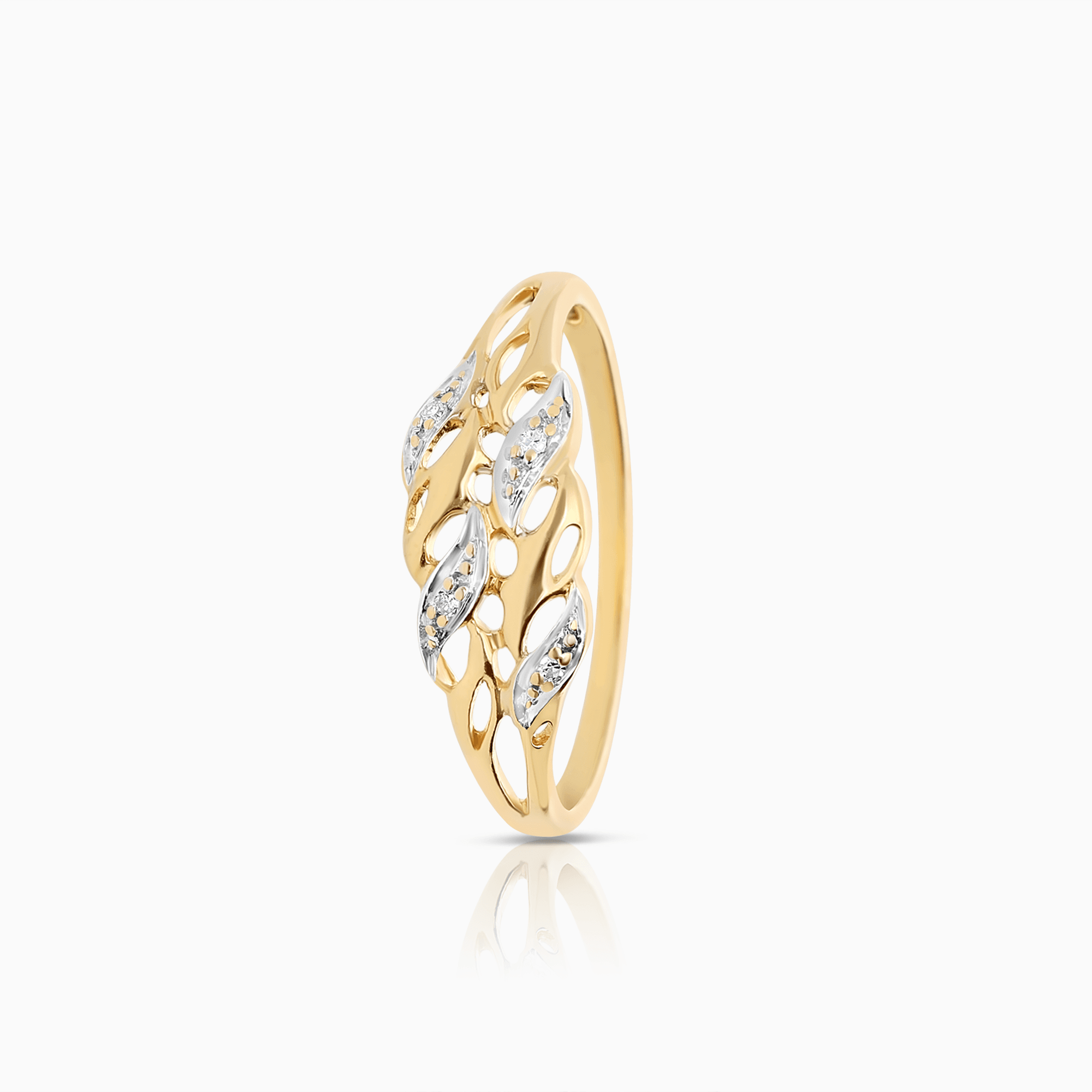 Diamond Ring 0.02ct 18K Gold