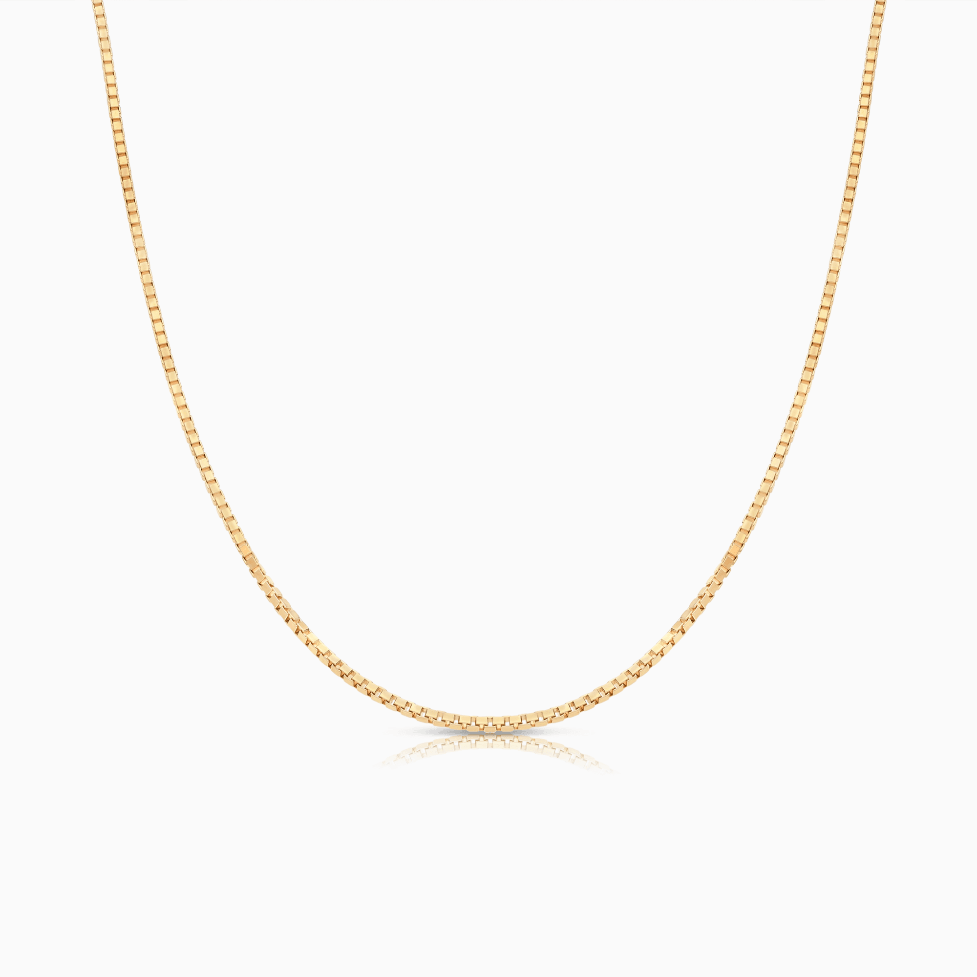 Box Chain 42cm 18K gold