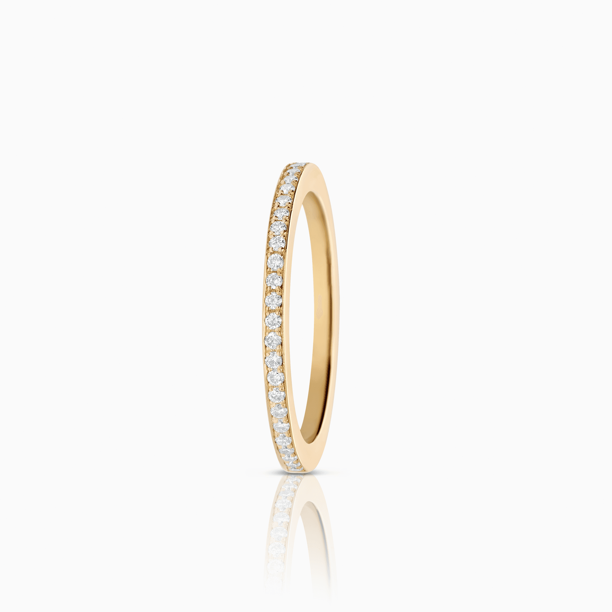 Halvallians 0,25ct 18K guld