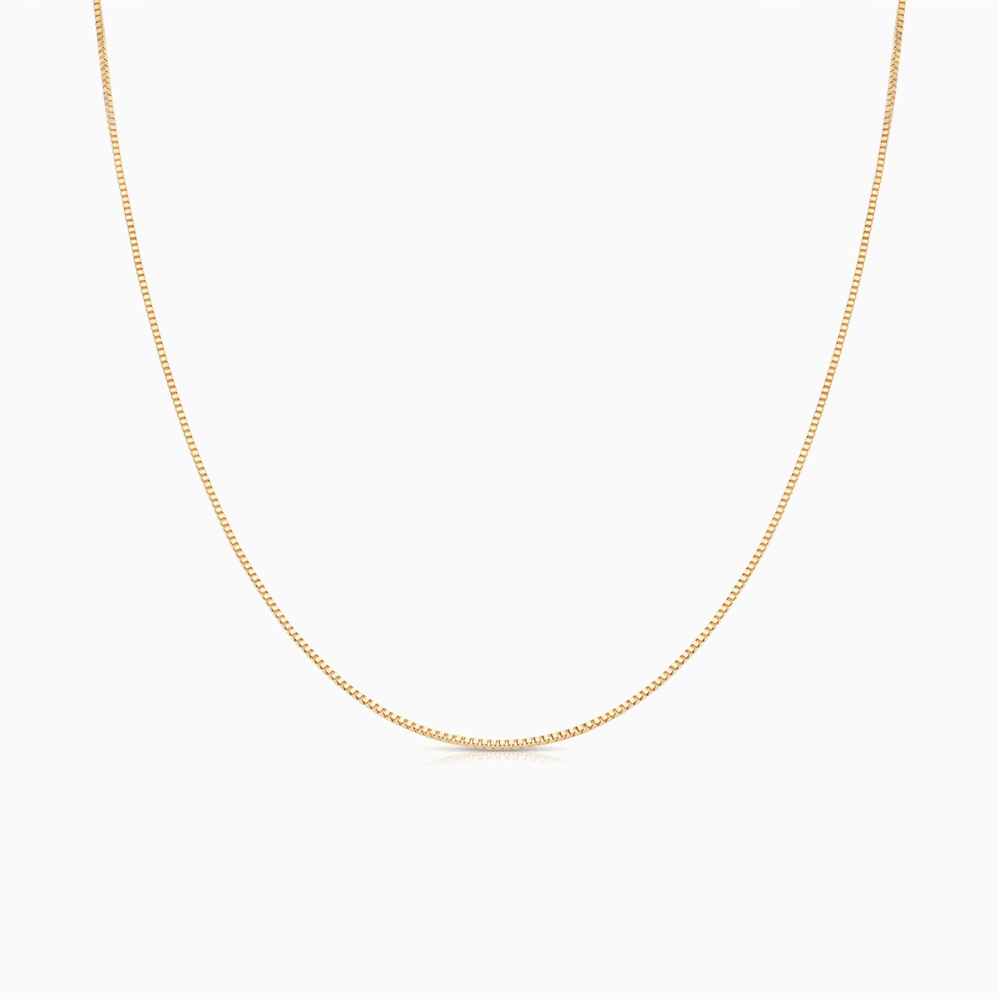 Box Chain 36.5cm 18K gold