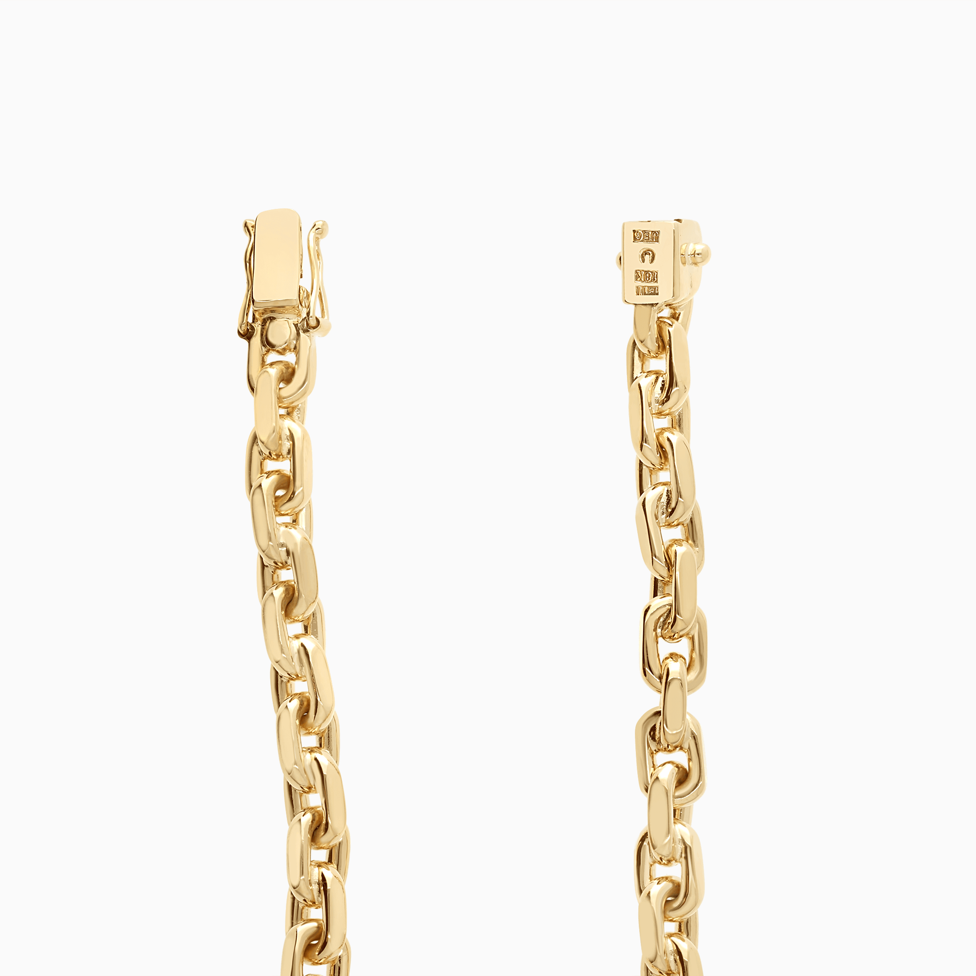 Cable bracelet 35.48g 18K gold