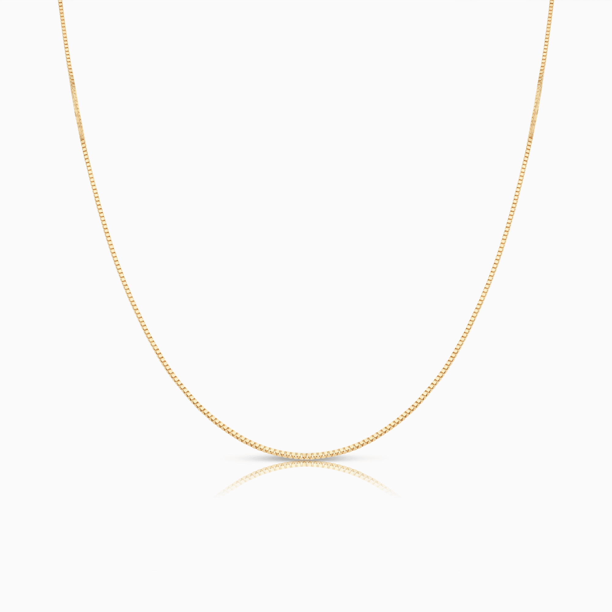 Box Chain 42cm 18K gold