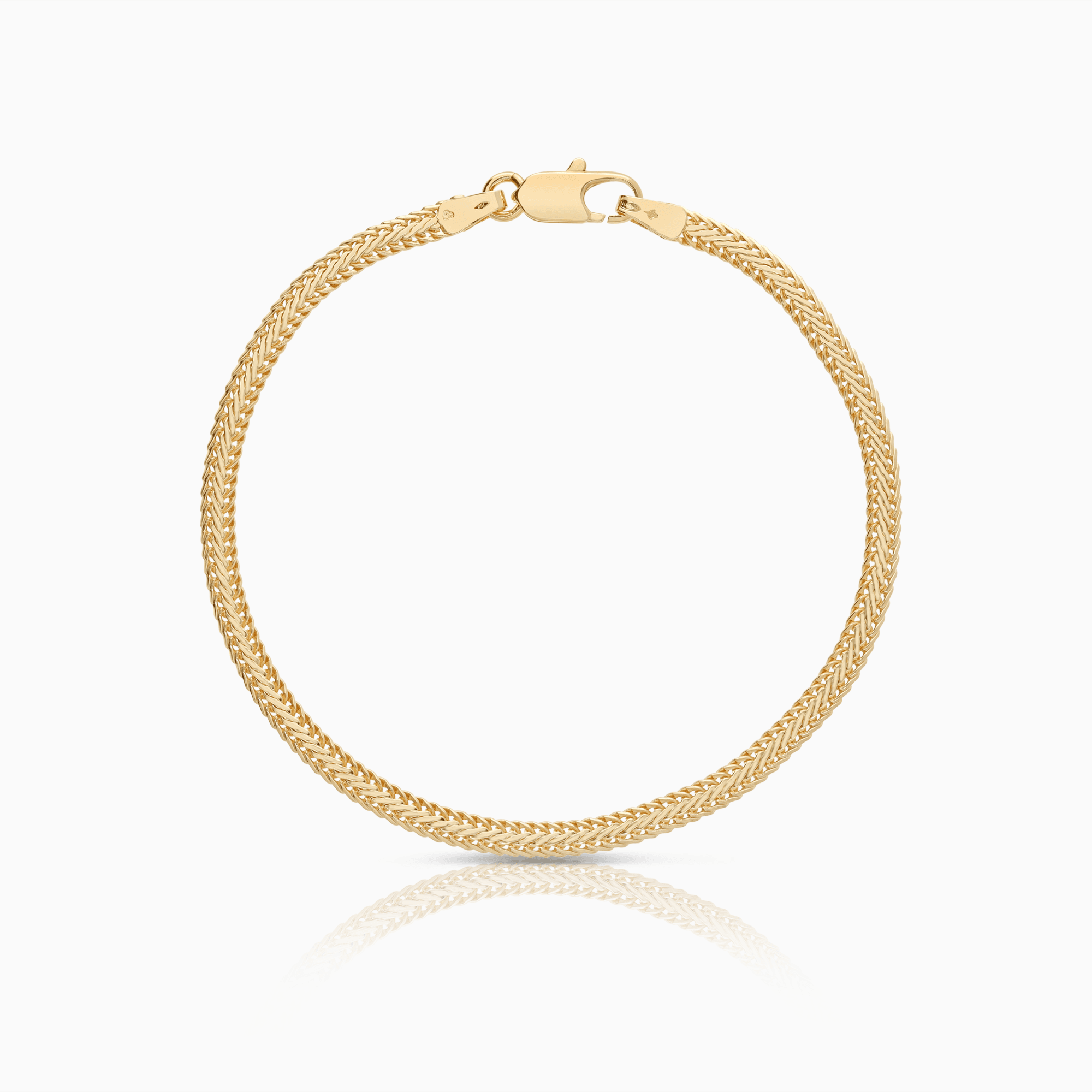 Fox Tail Bracelet 4.26g 18K Gold