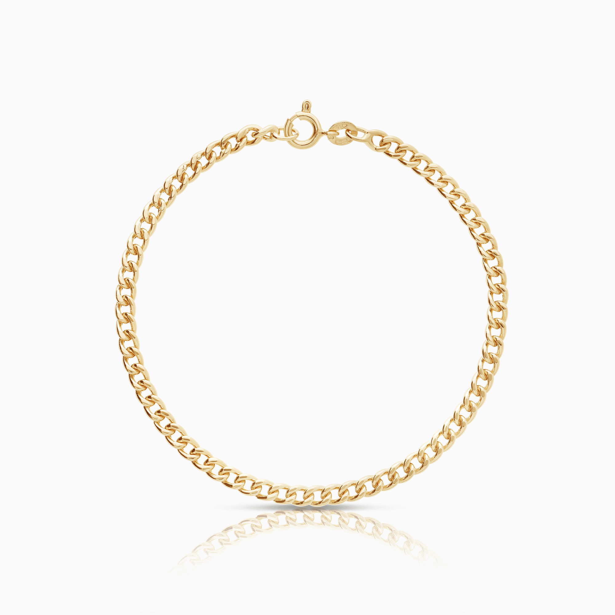 Curb bracelet 3.48g 18K gold