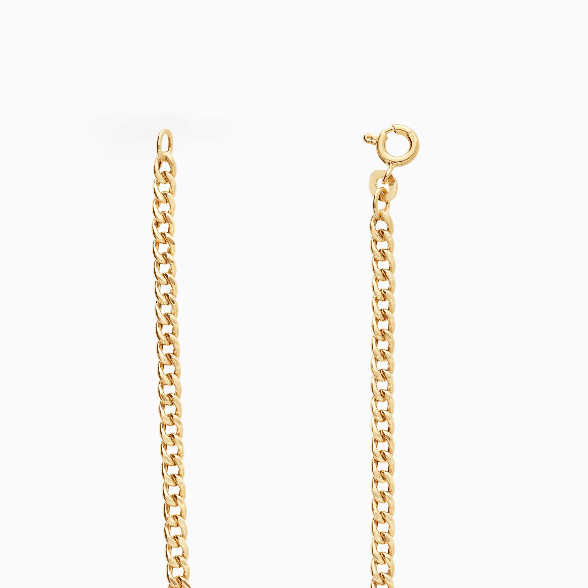 Curb bracelet 3.48g 18K gold
