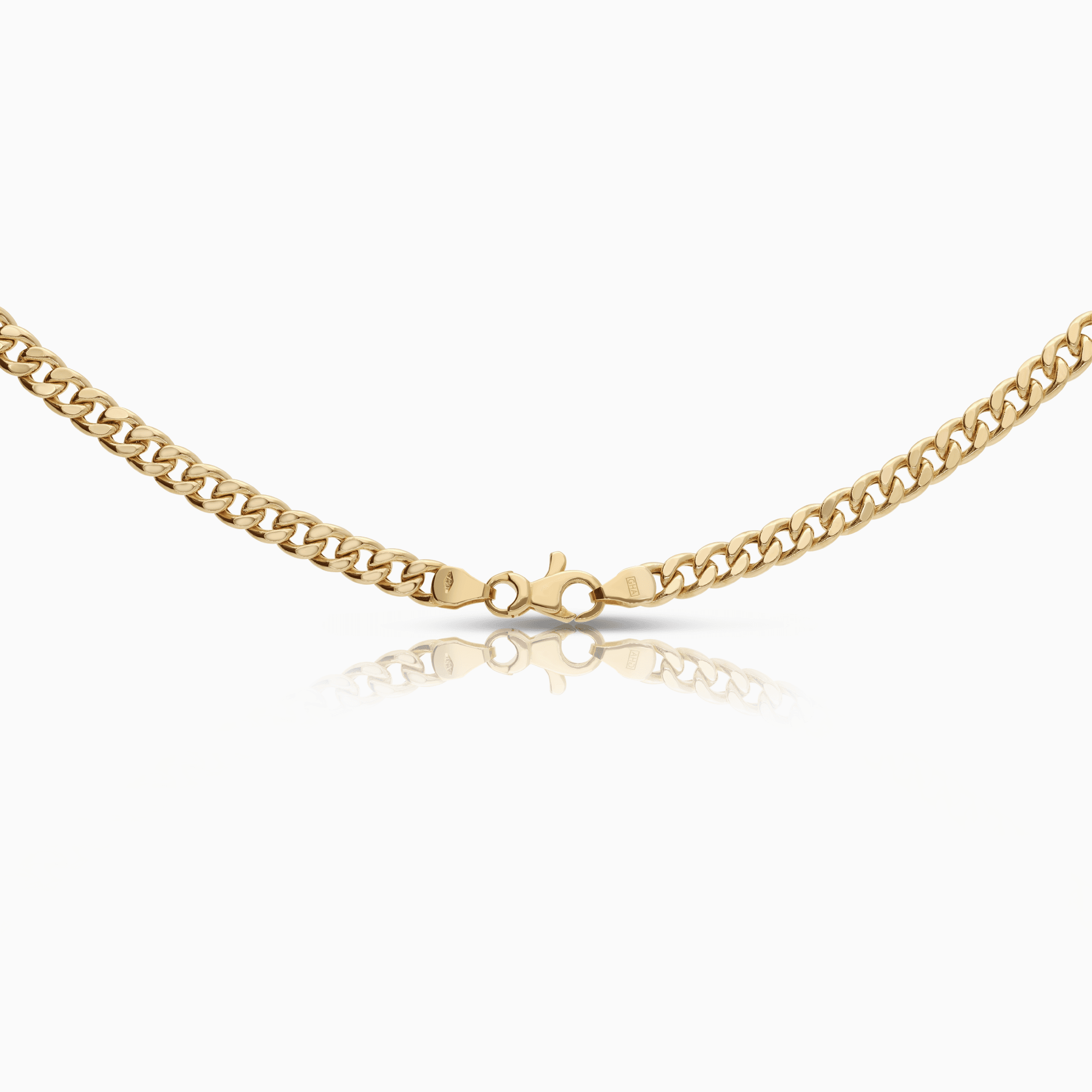 Curb chain 20.50g 18K gold