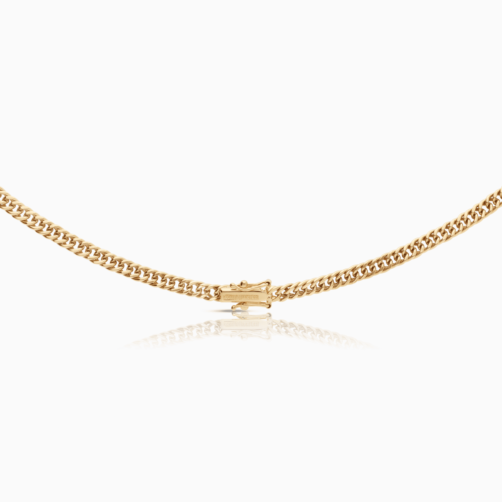 Curb chain 23.0g 18K gold