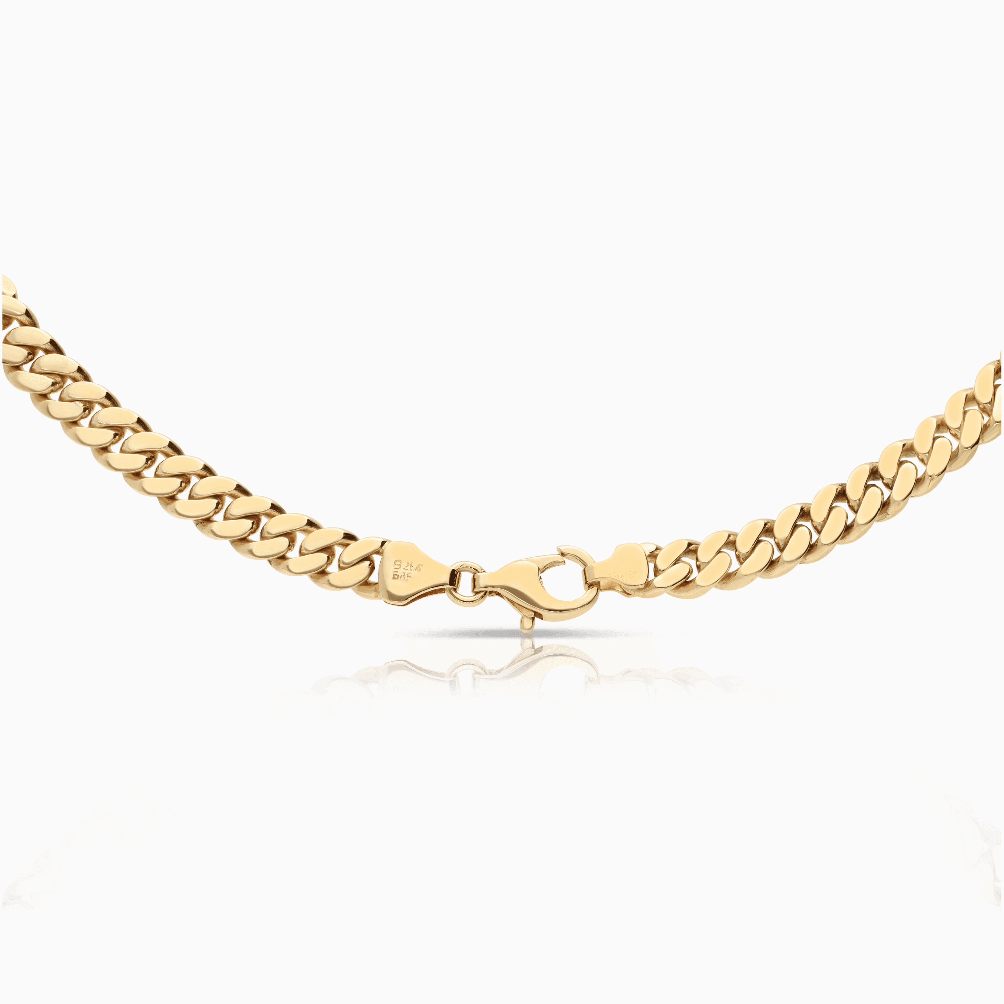 Curb chain 106.80g 14K gold