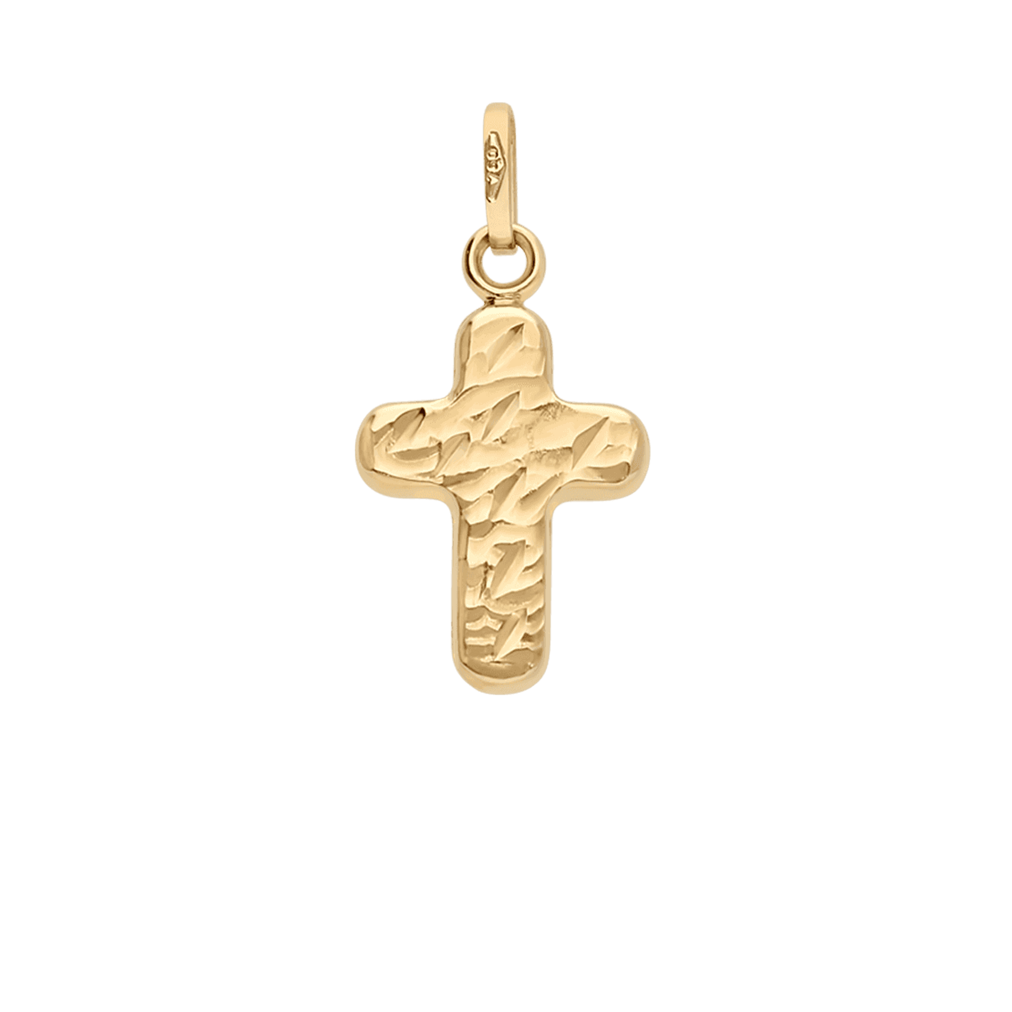 Cross pendant 0.64g 18K gold