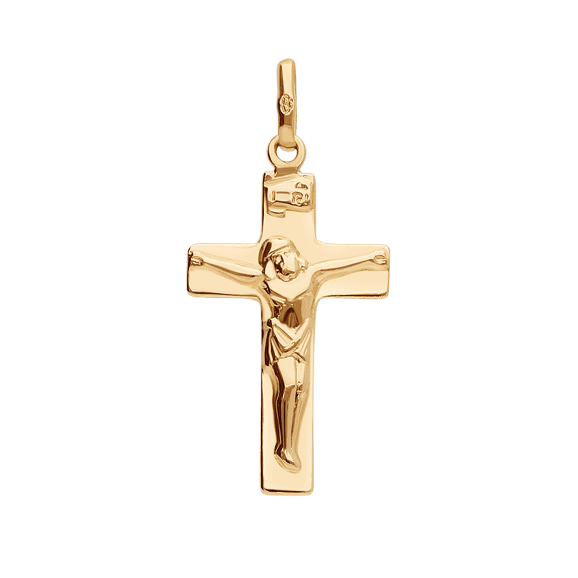 Cross pendant 0.65g 18K gold