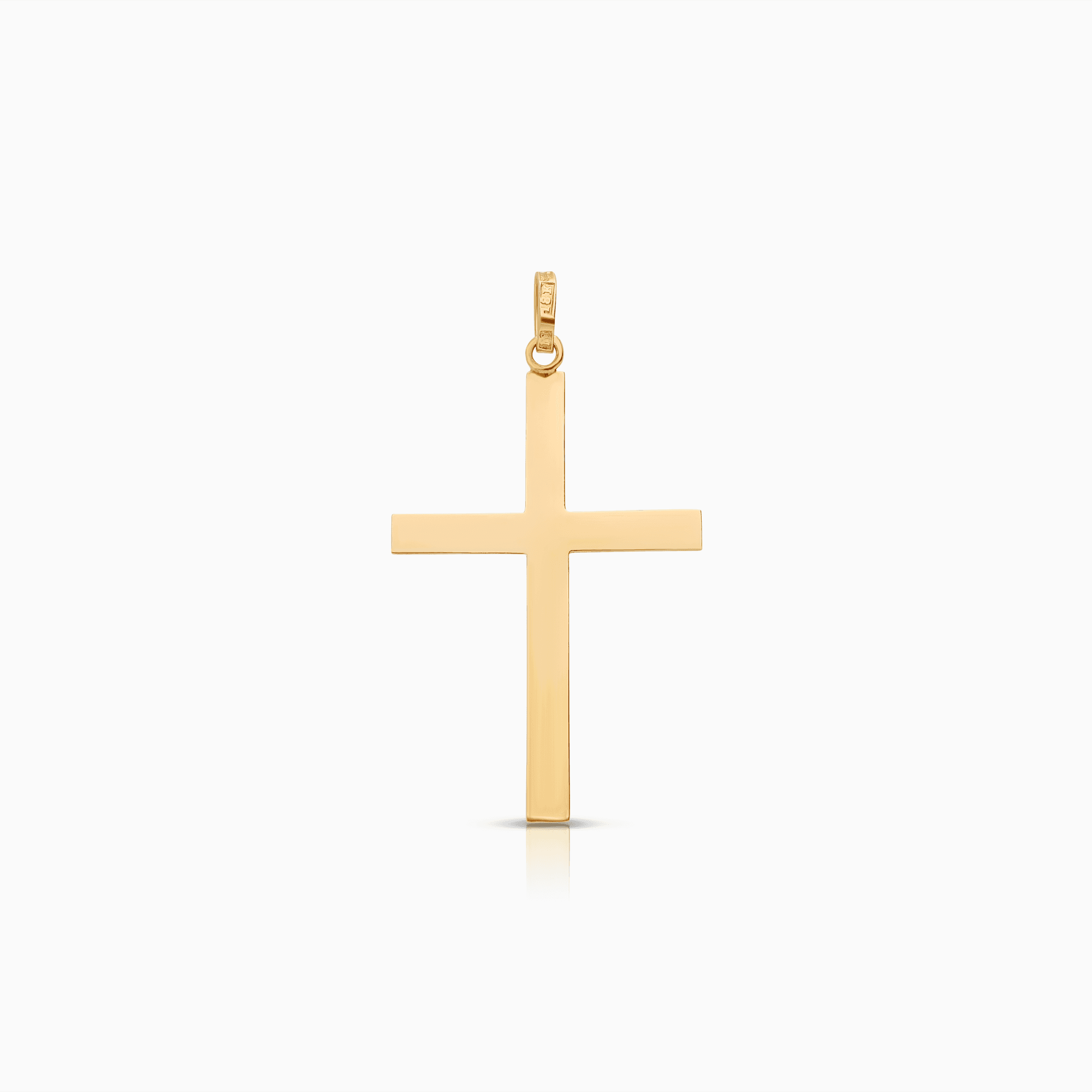 Cross pendant 1.23g 18K gold