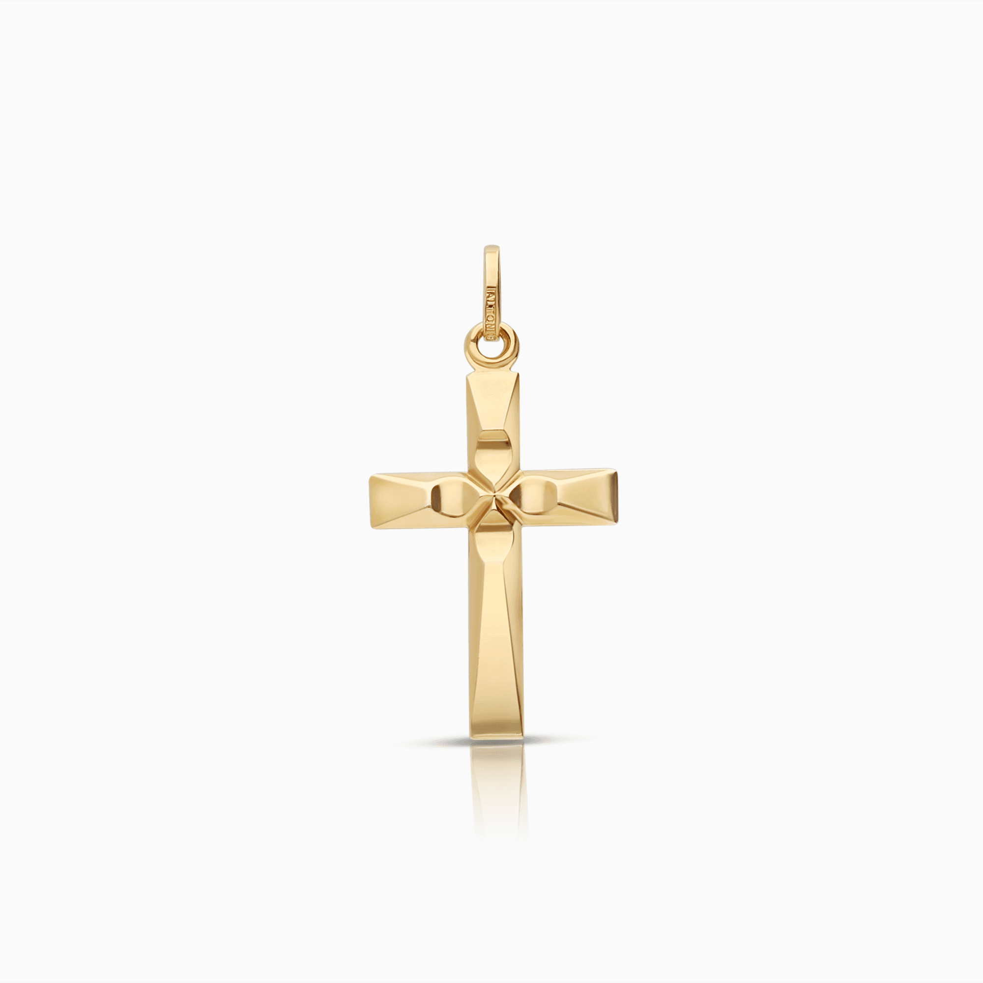 Cross pendant 0.63g 18K gold
