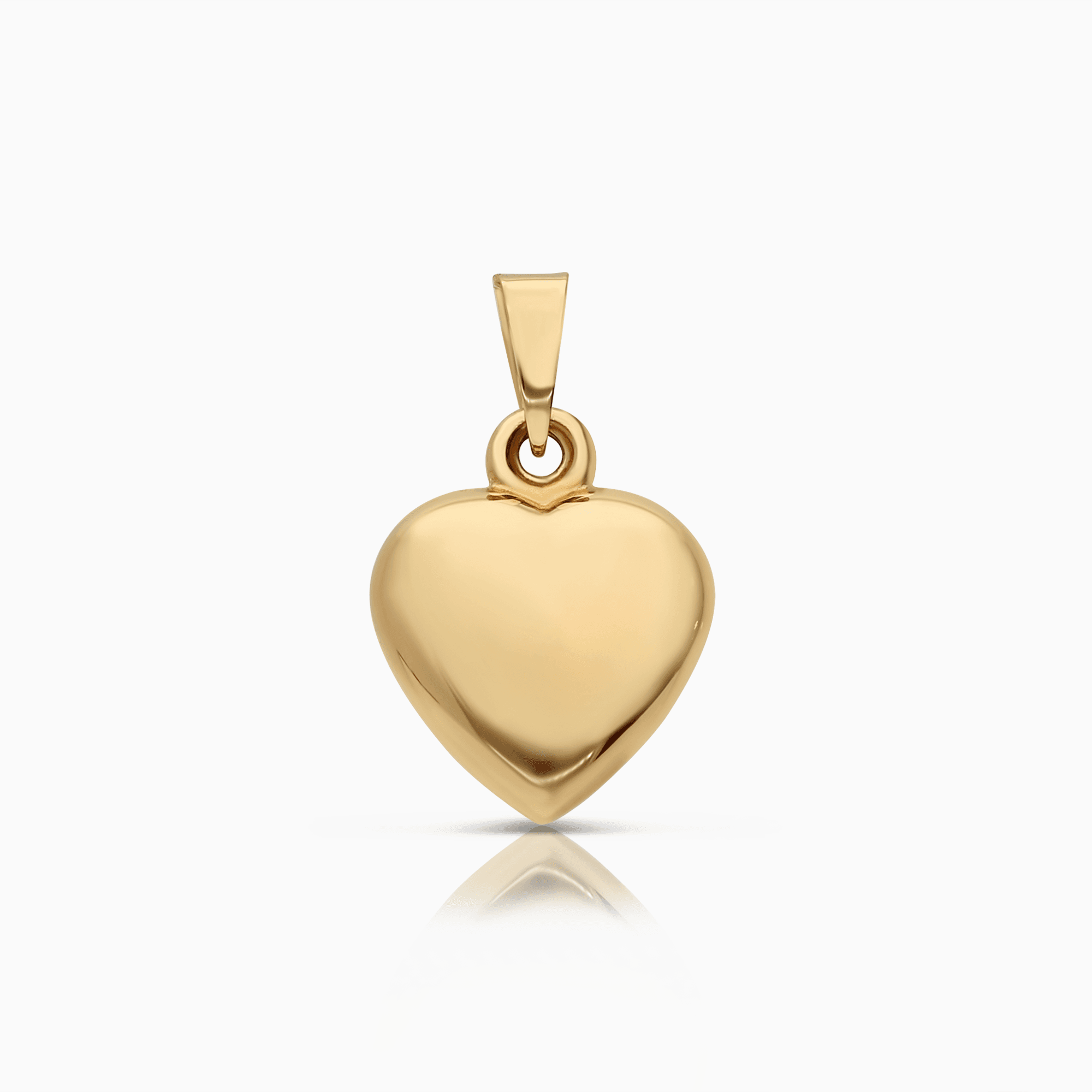 Heart pendant 1.73g 18K gold