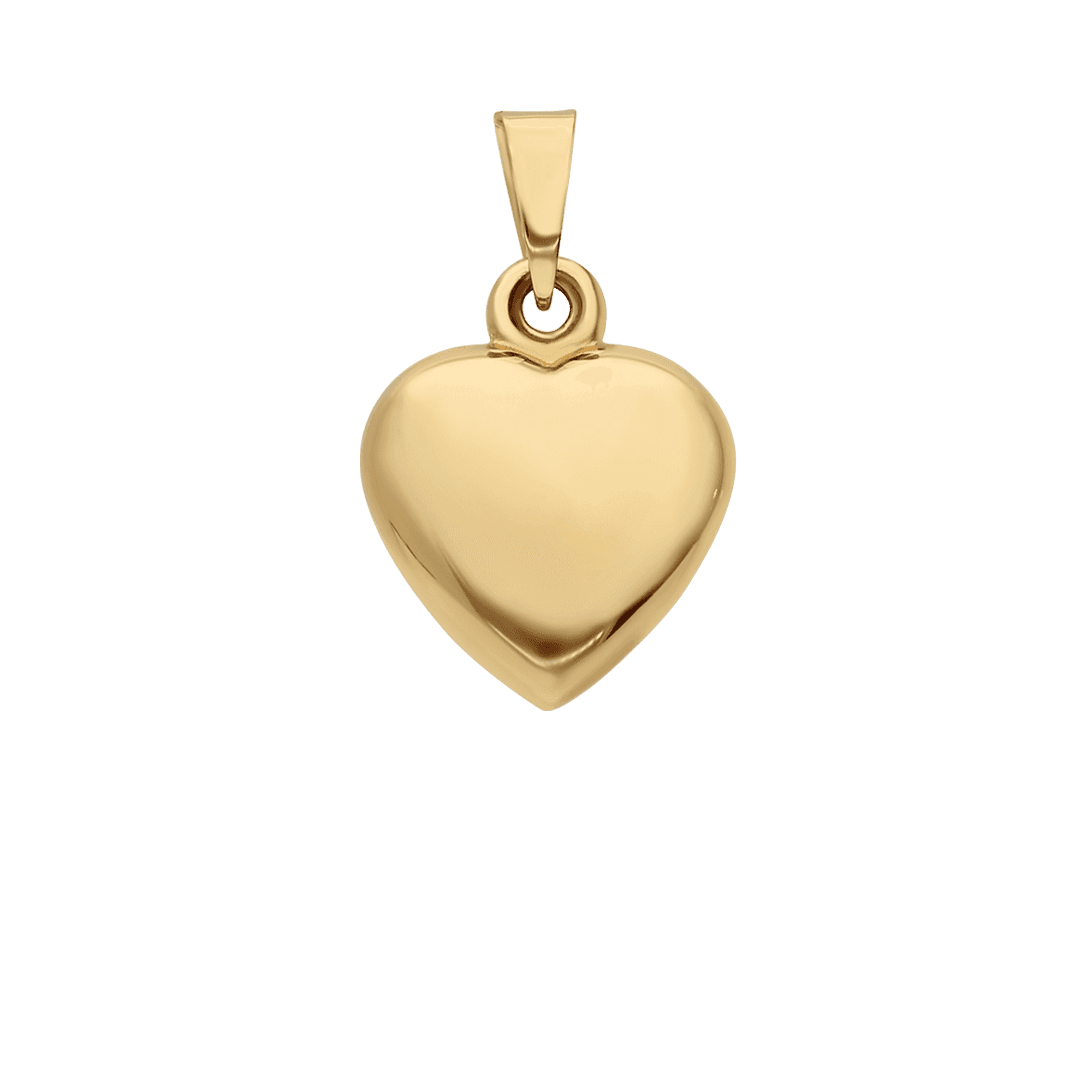 Heart pendant 1.73g 18K gold