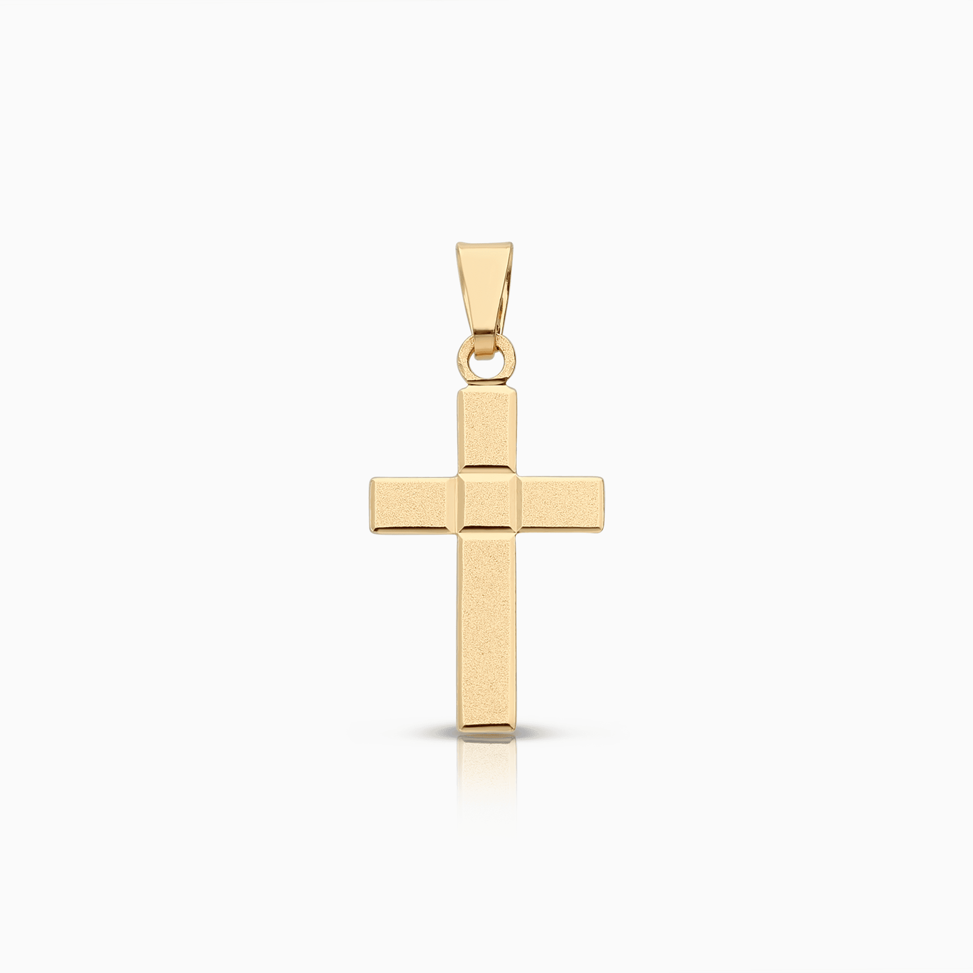 Pendant cross 0.68g 18K gold