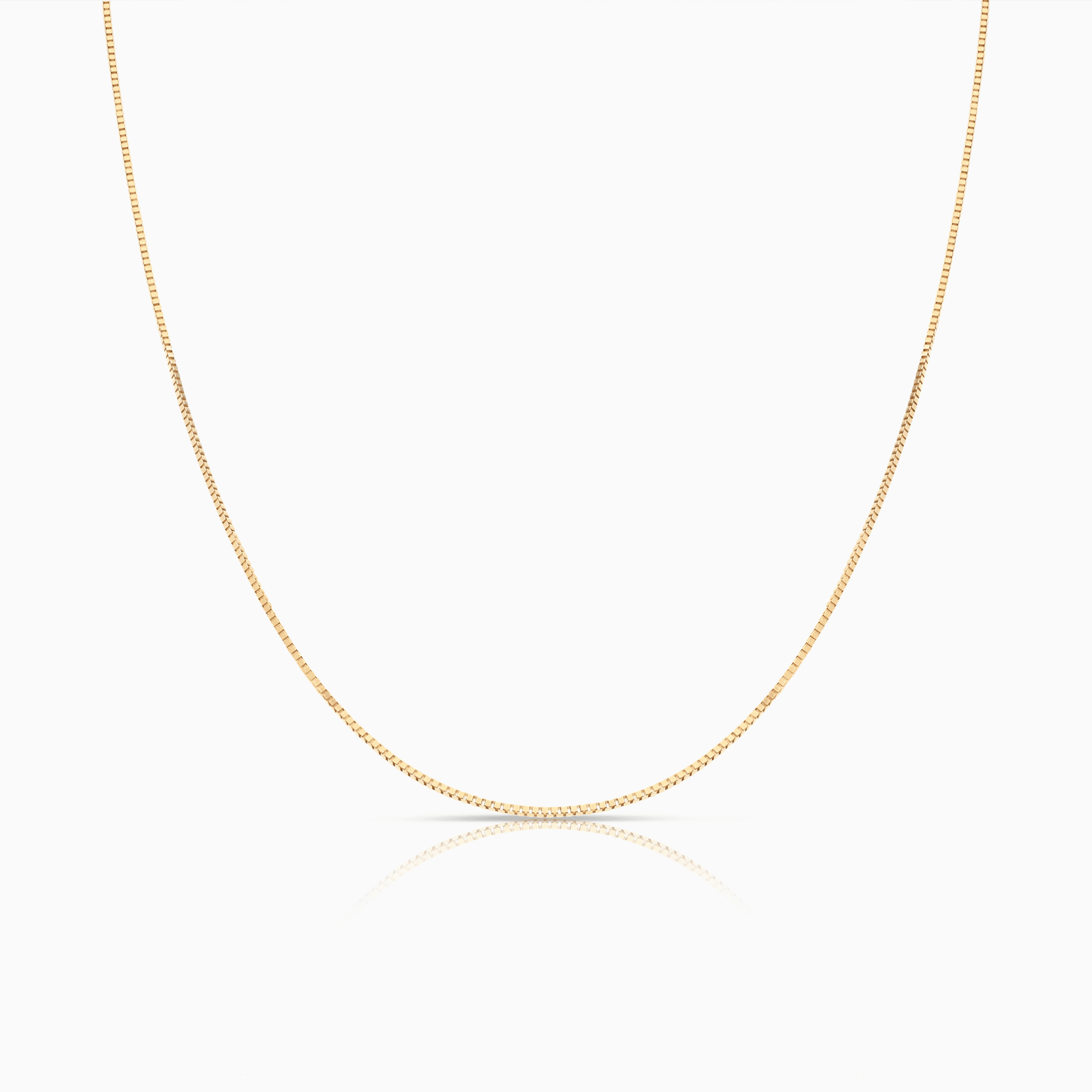 Box Chain 40.5cm 18K gold