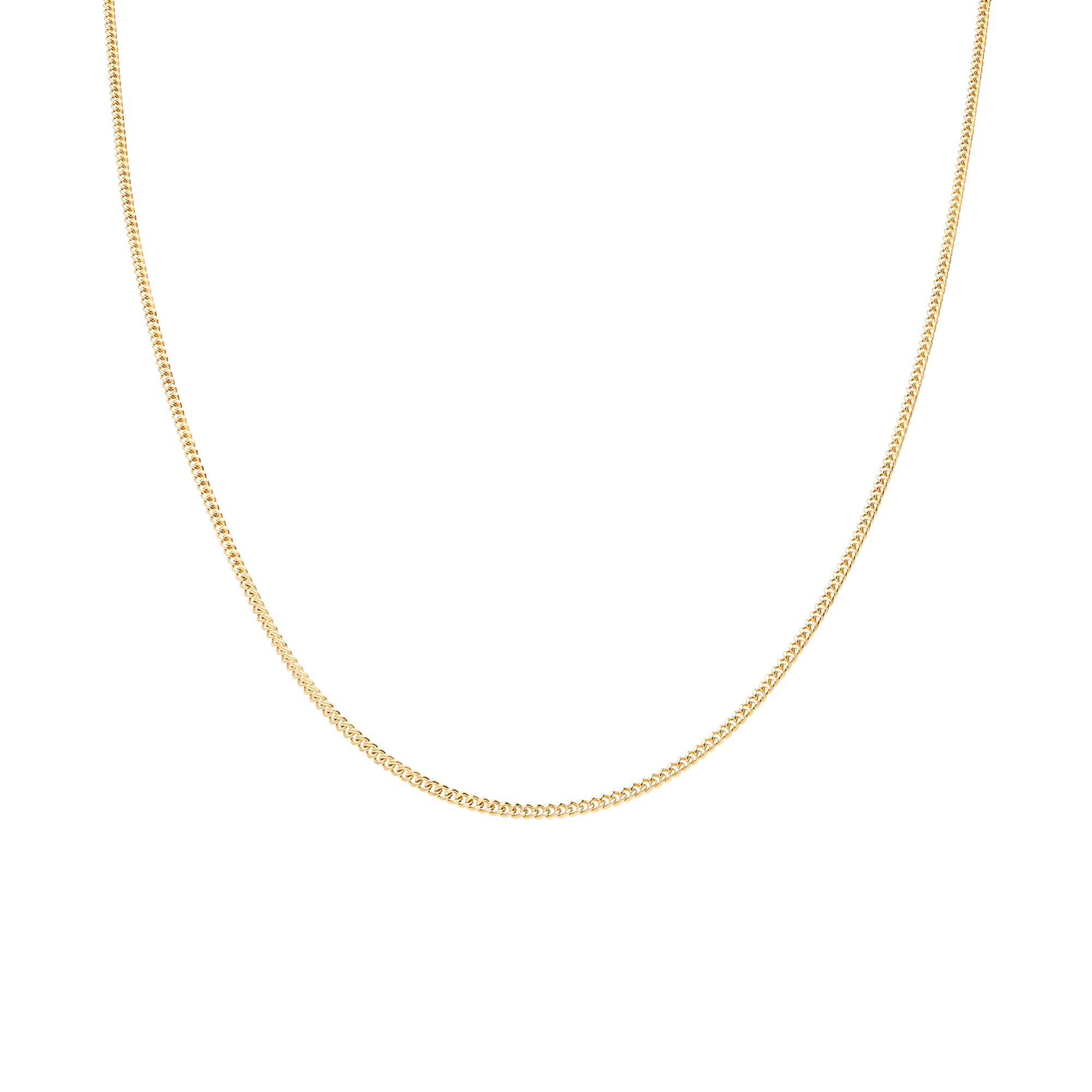 Pansarkedja 46,5cm 18K guld