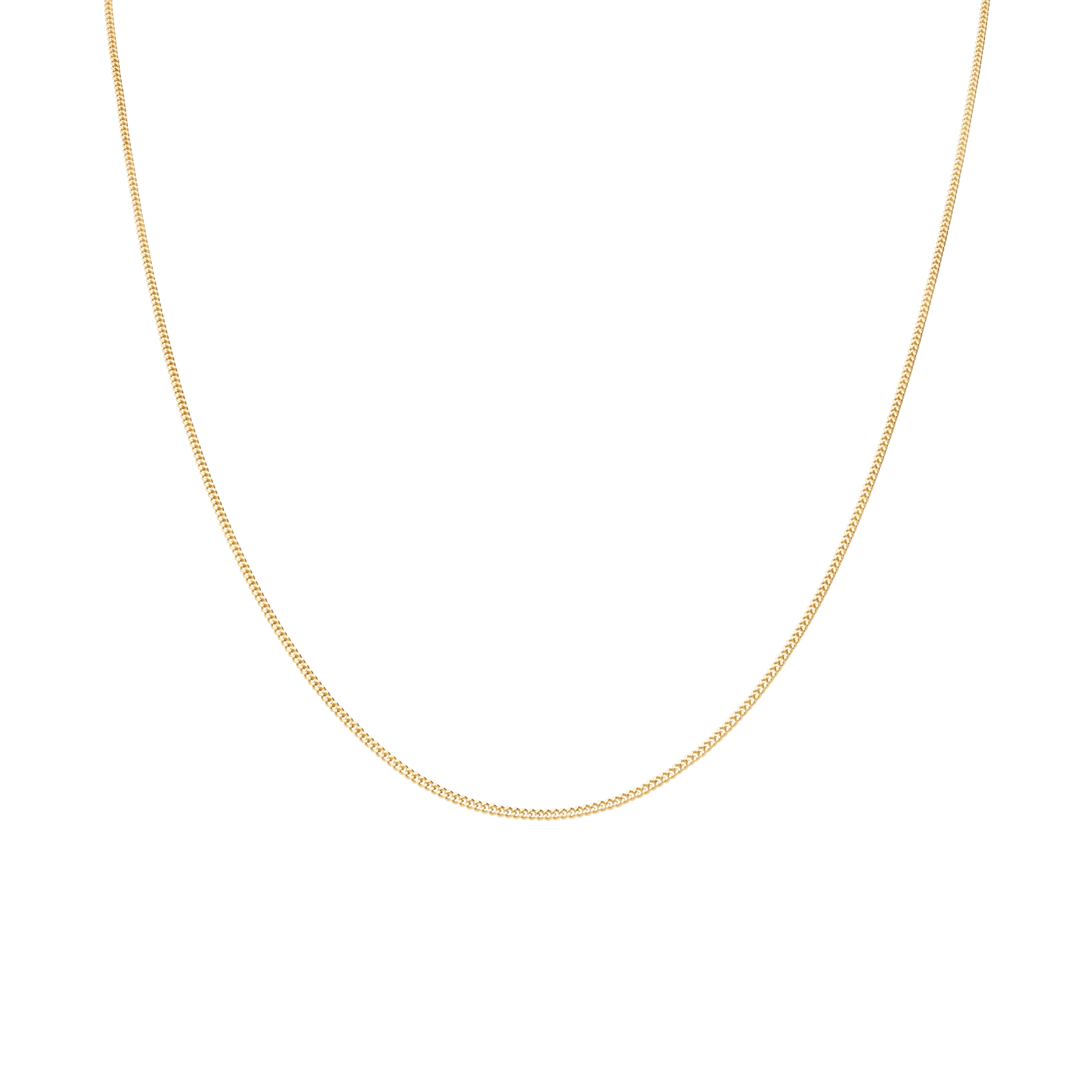 Curb chain 36cm 18K gold
