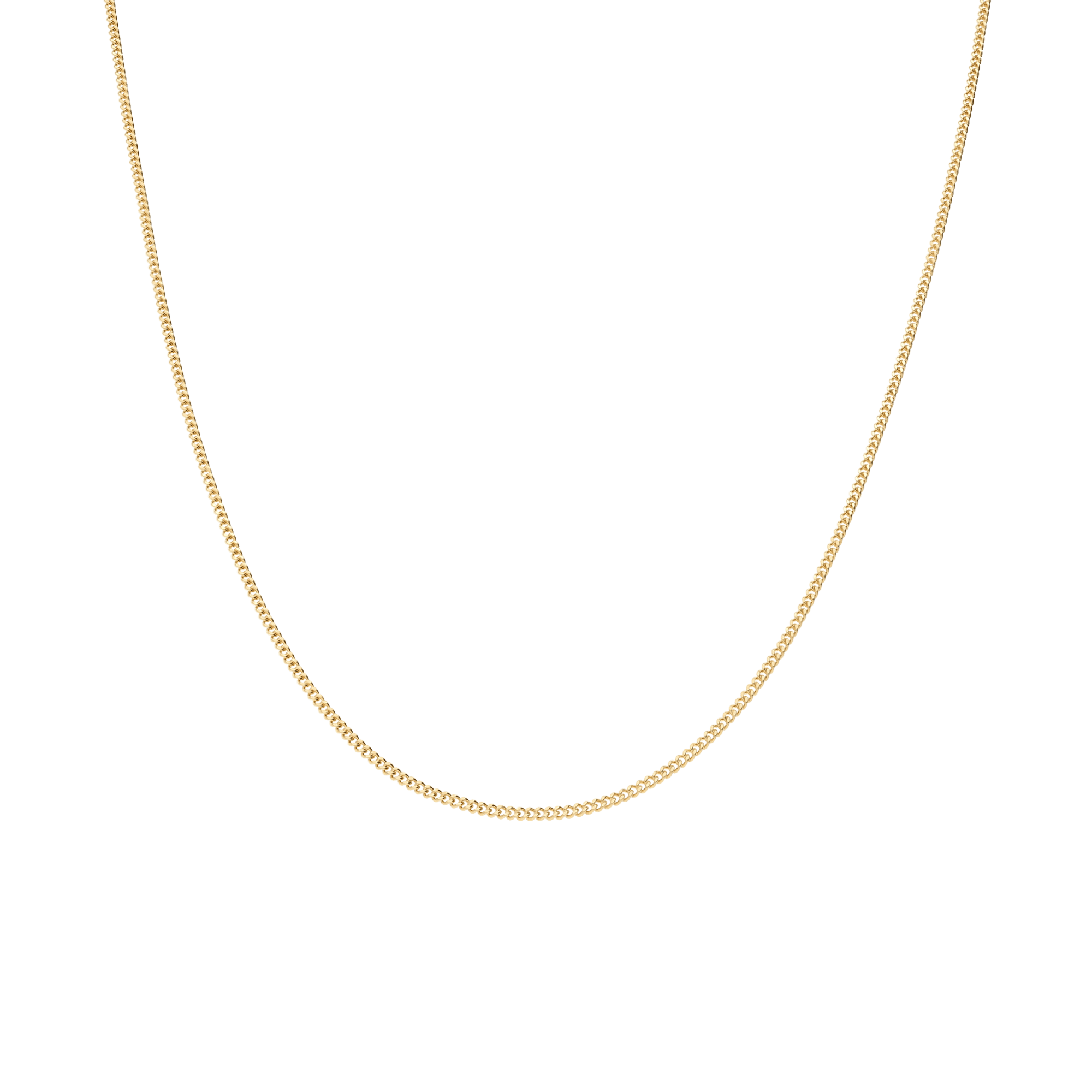 Curb chain 41cm 18K gold