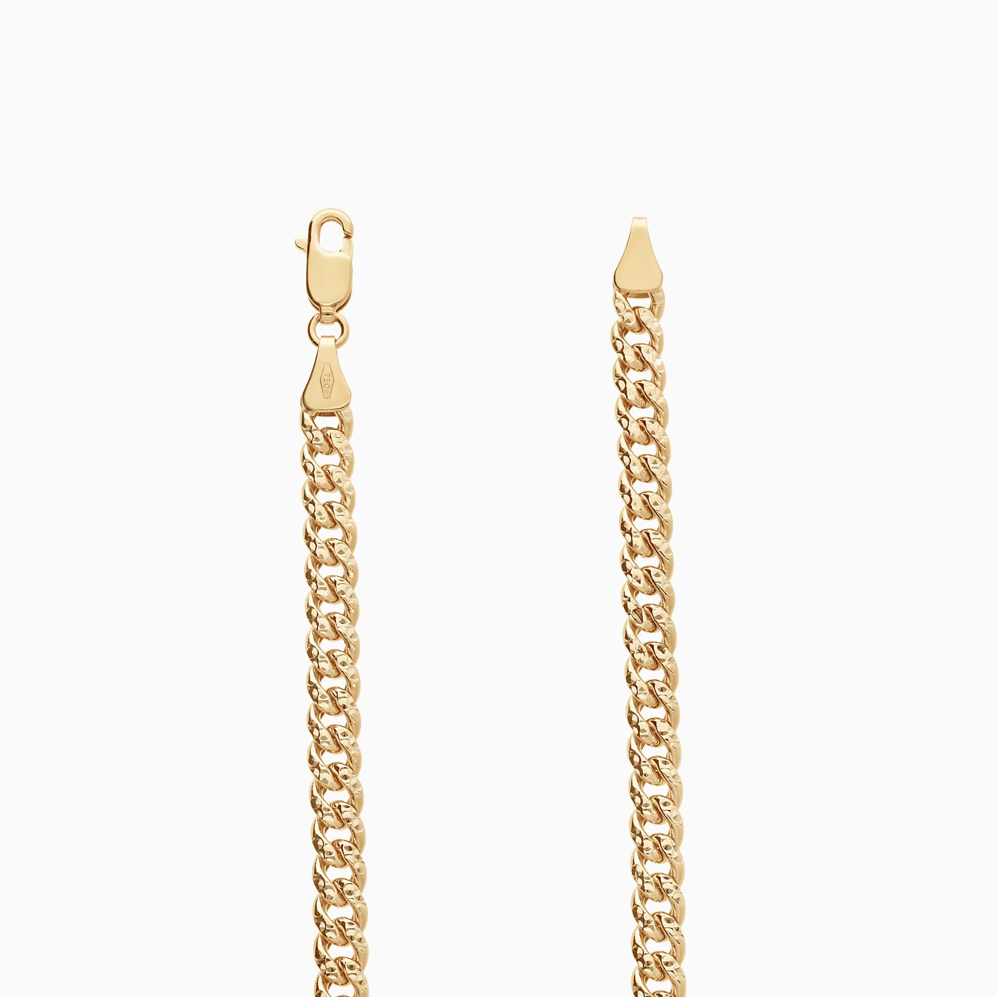 Curb bracelet 16.0g 18K gold