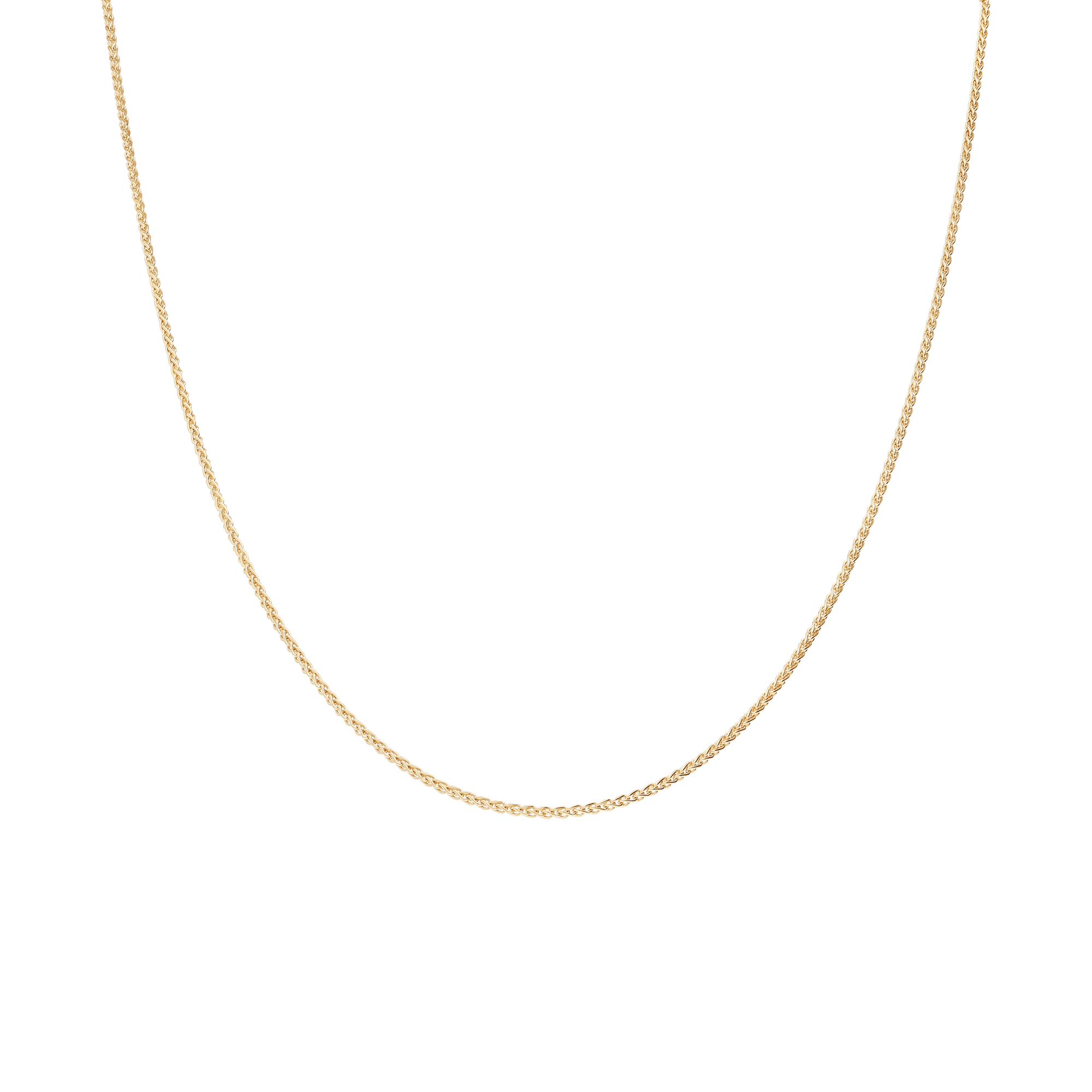 Fox tail chain 42.5cm 18K gold