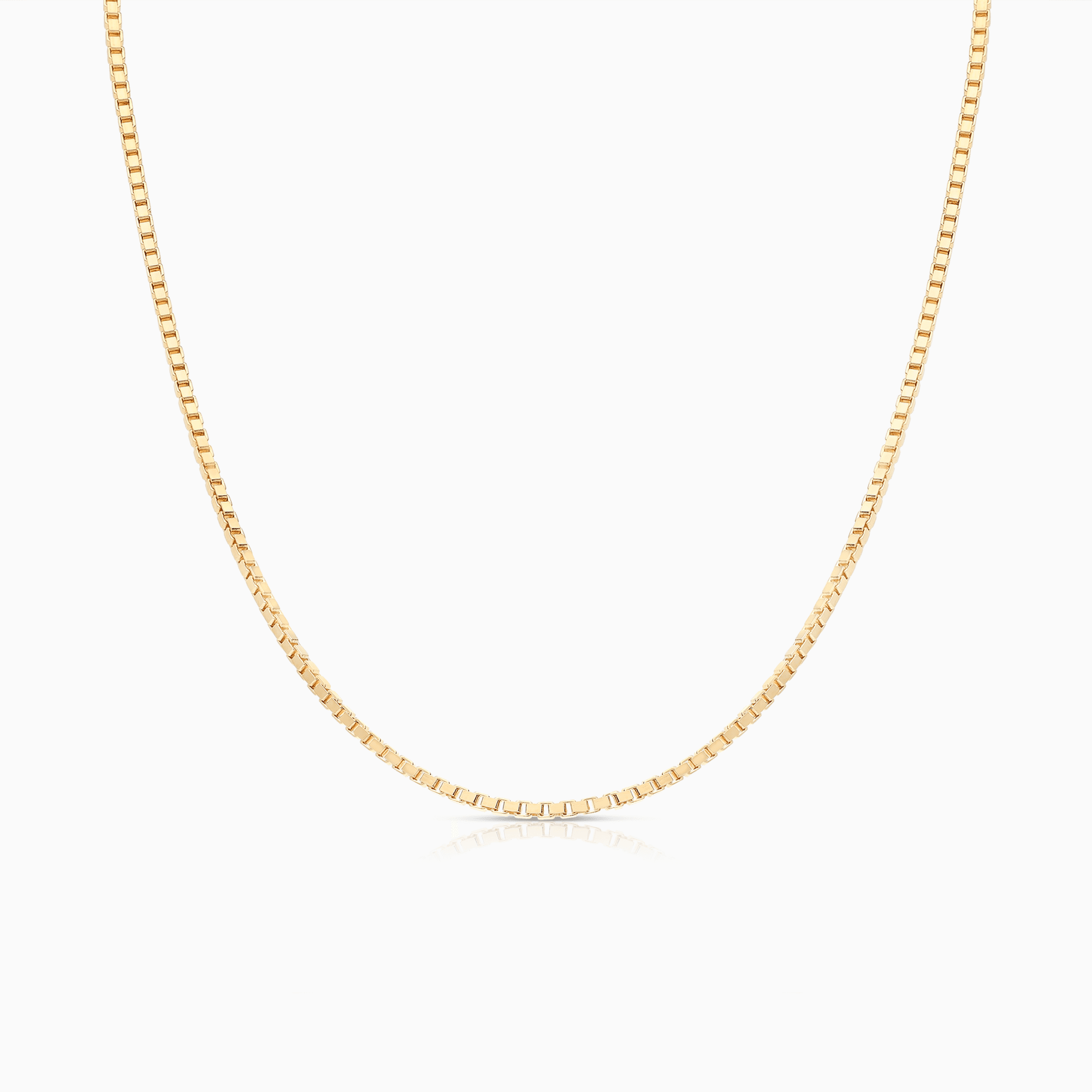 Box Chain 70cm 18K gold