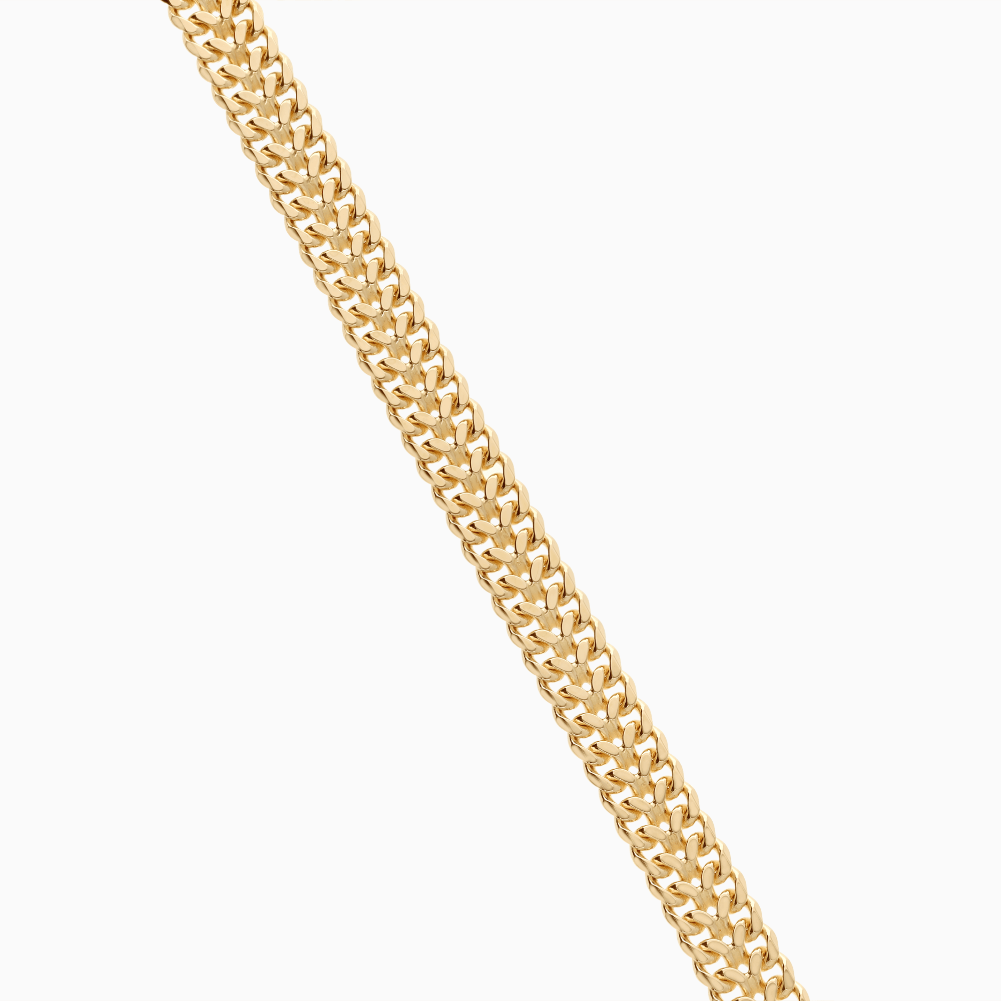 Fishbone bracelet 20.48g 18K gold