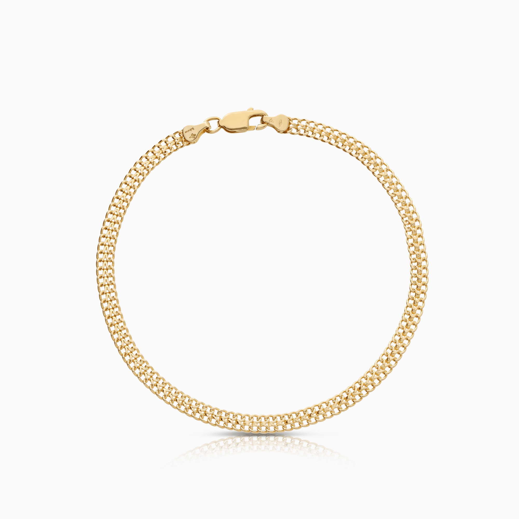 Fox tail bracelet 4.12g 18K gold