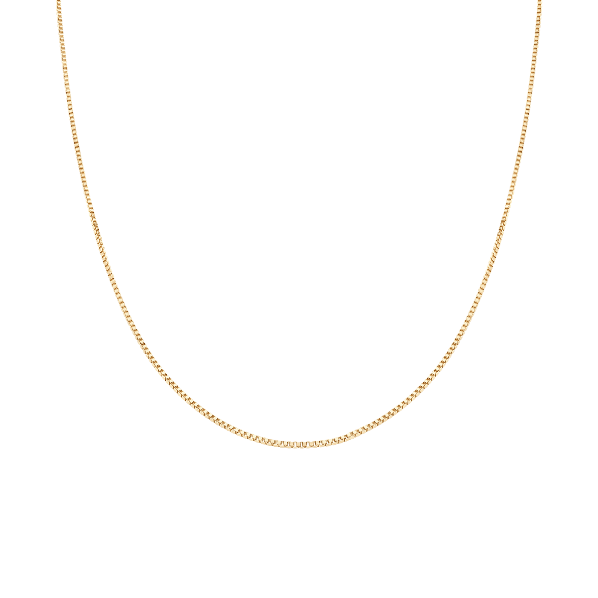 Box Chain 38cm 18K gold