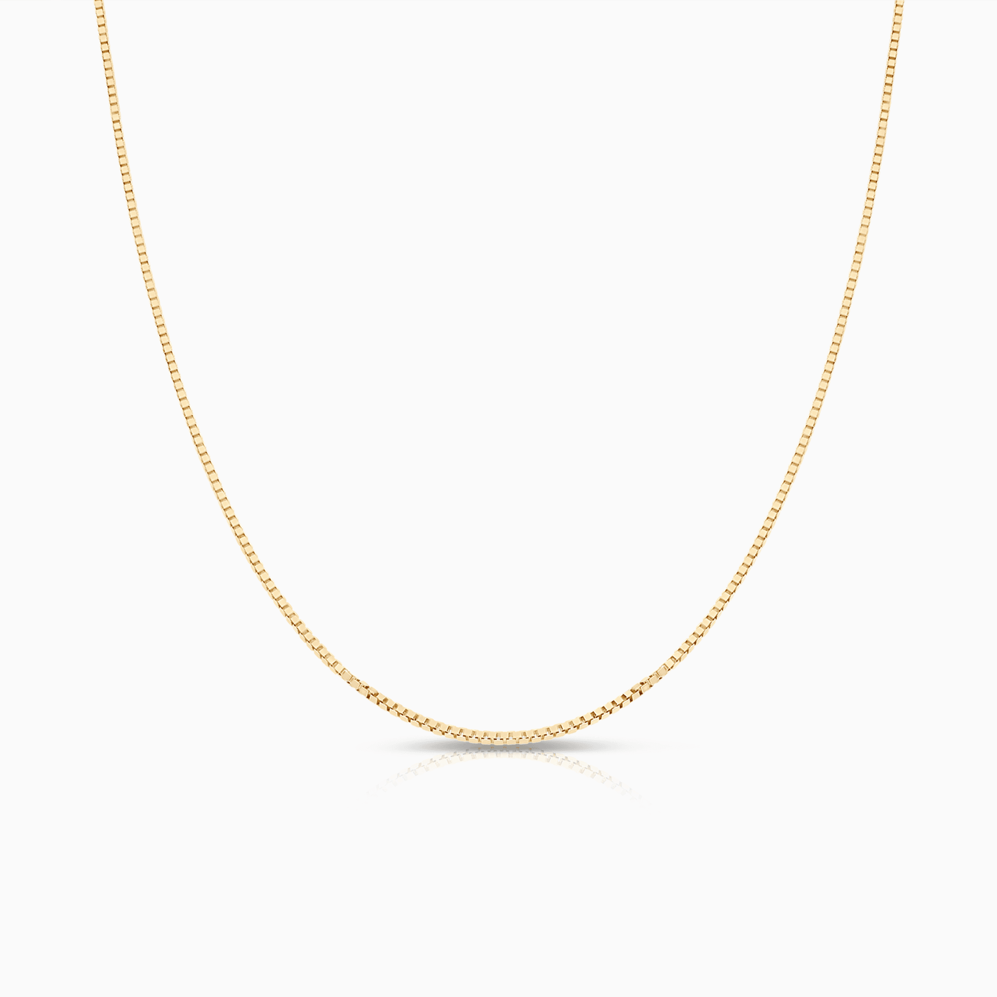 Veneziakedja 52cm 18K guld