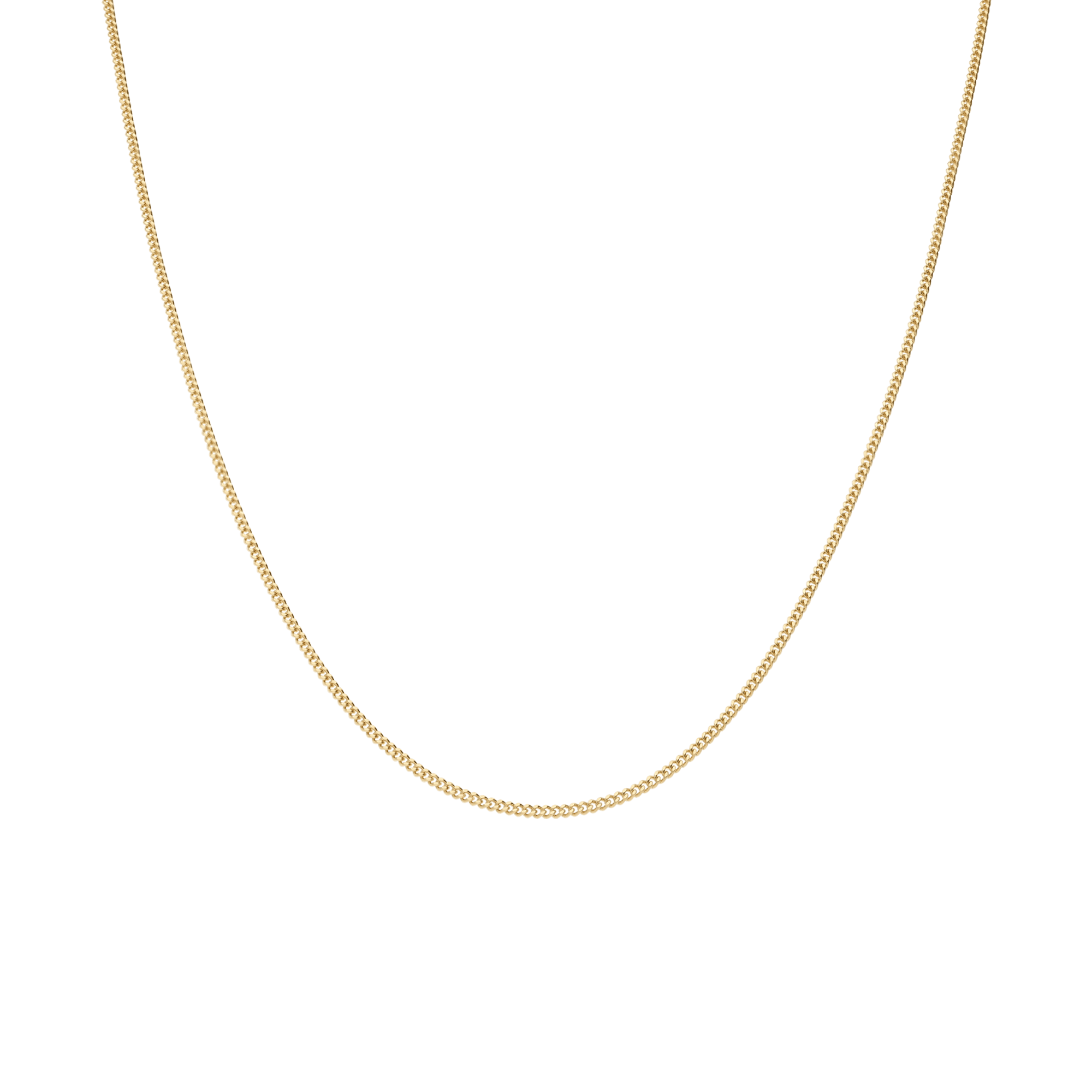 Curb chain 50.5cm 18K gold