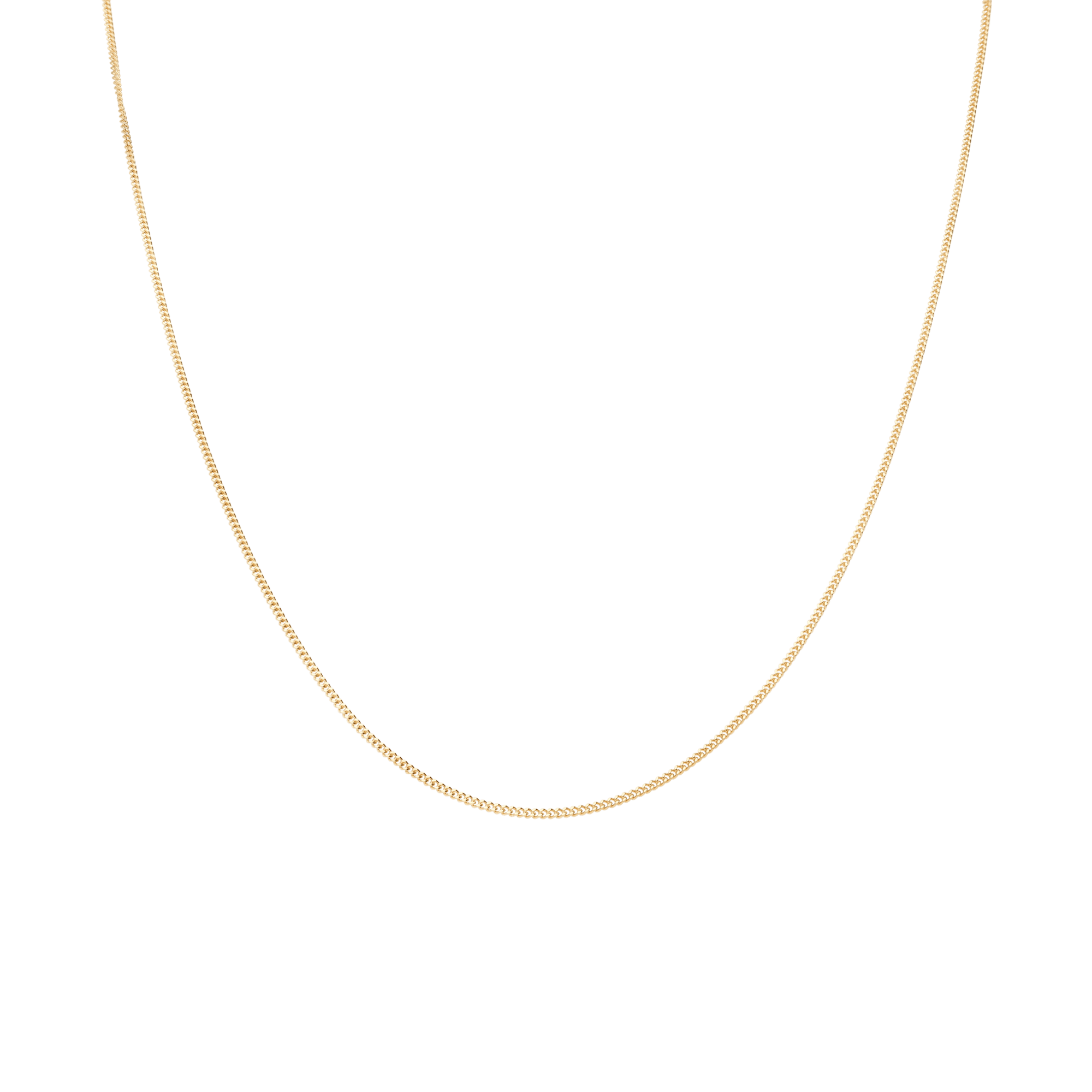 Pansarkedja 42cm 18K guld