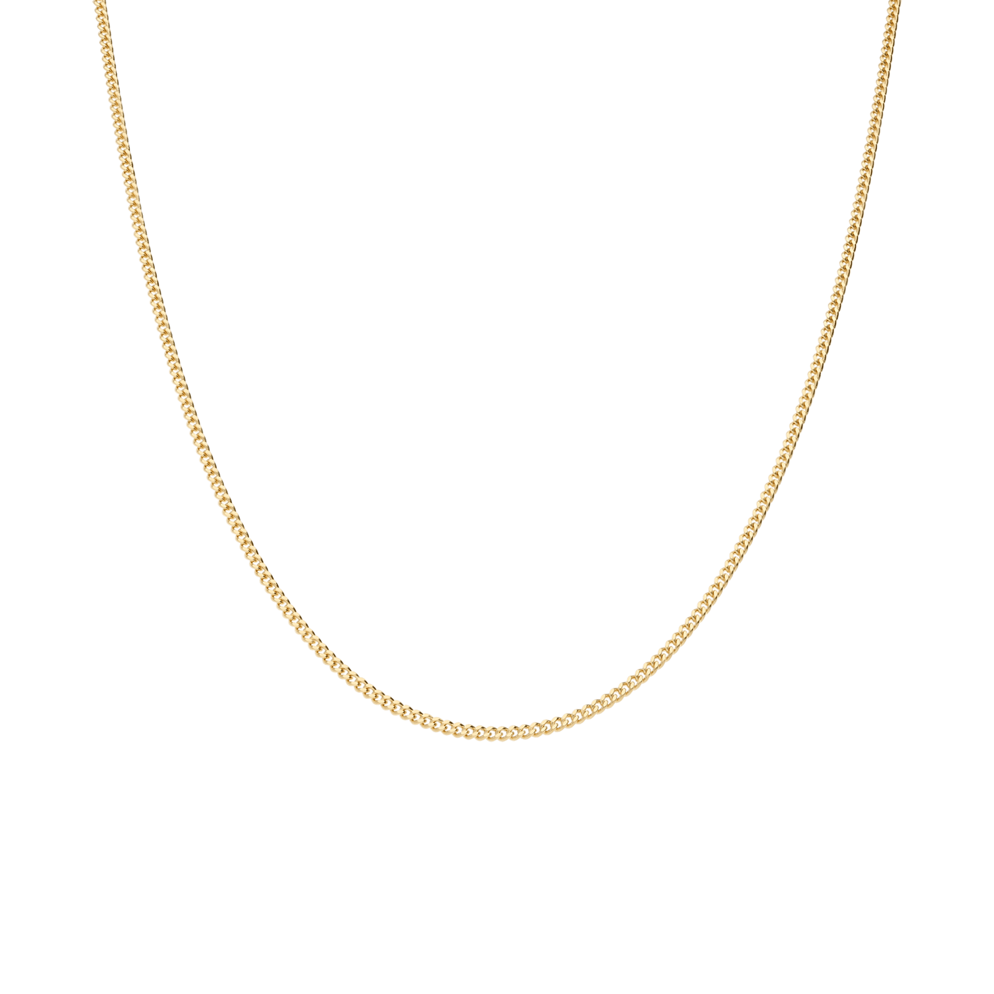 Pansarlänk 52cm 18K guld