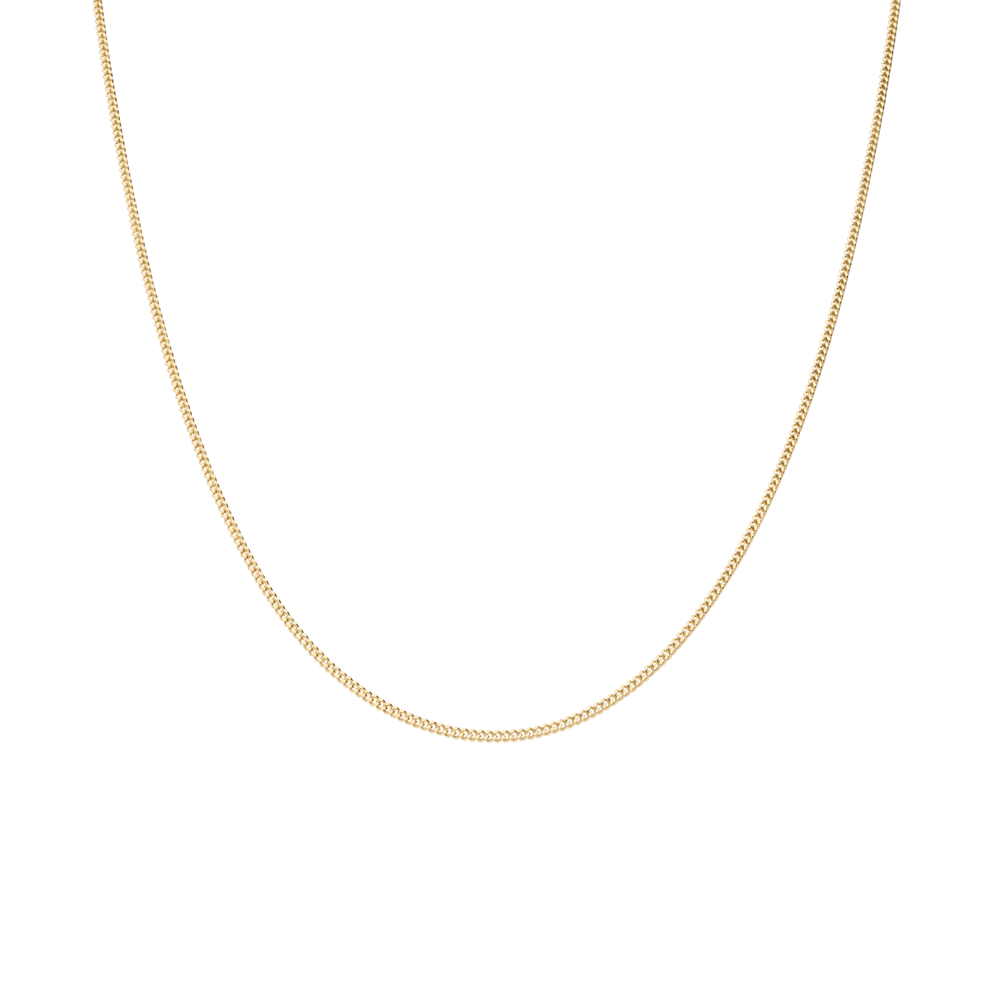 Pansarlänk 42cm 18K guld