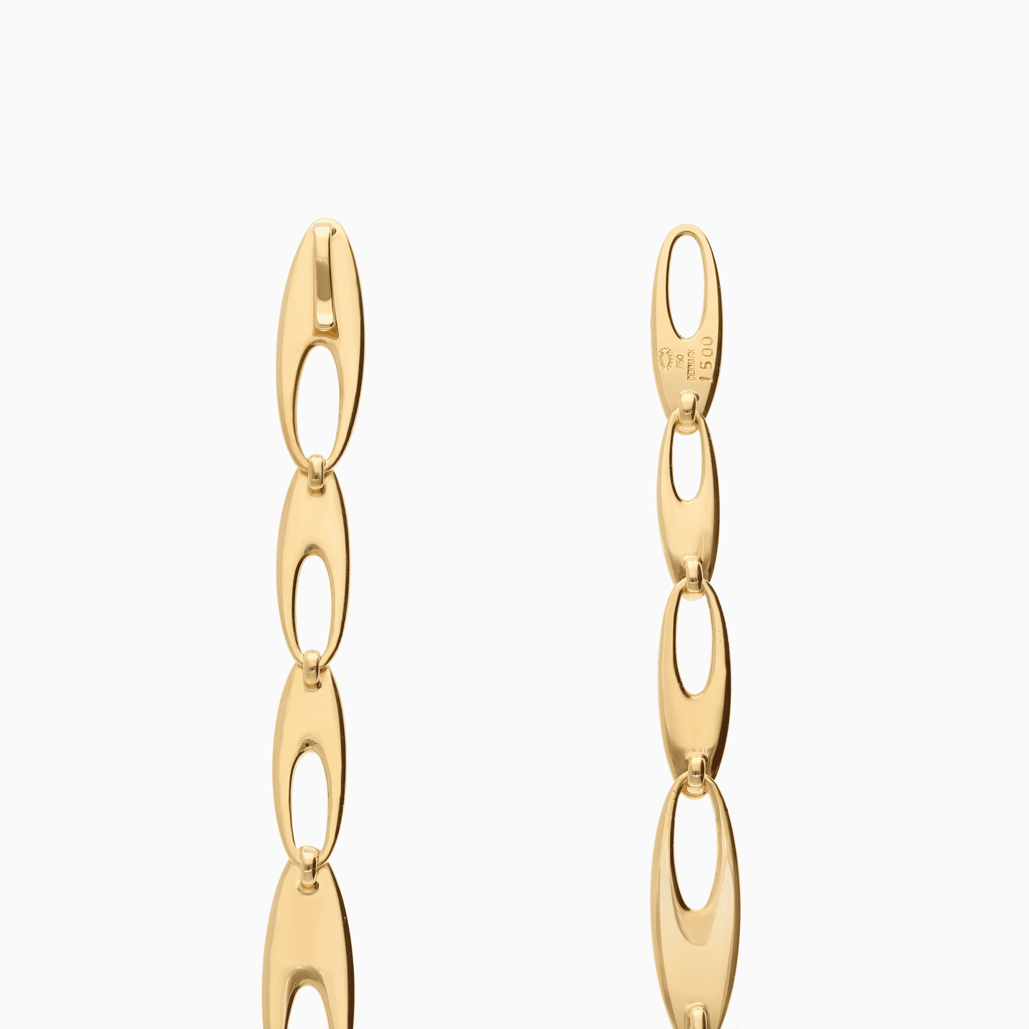 Georg Jensen Zephyr gold necklace 43.50g 18K gold