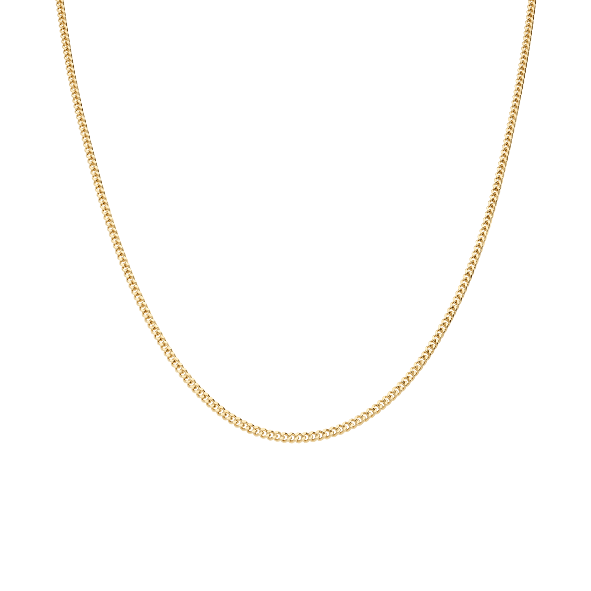 Pansarkedja 51cm 18K guld