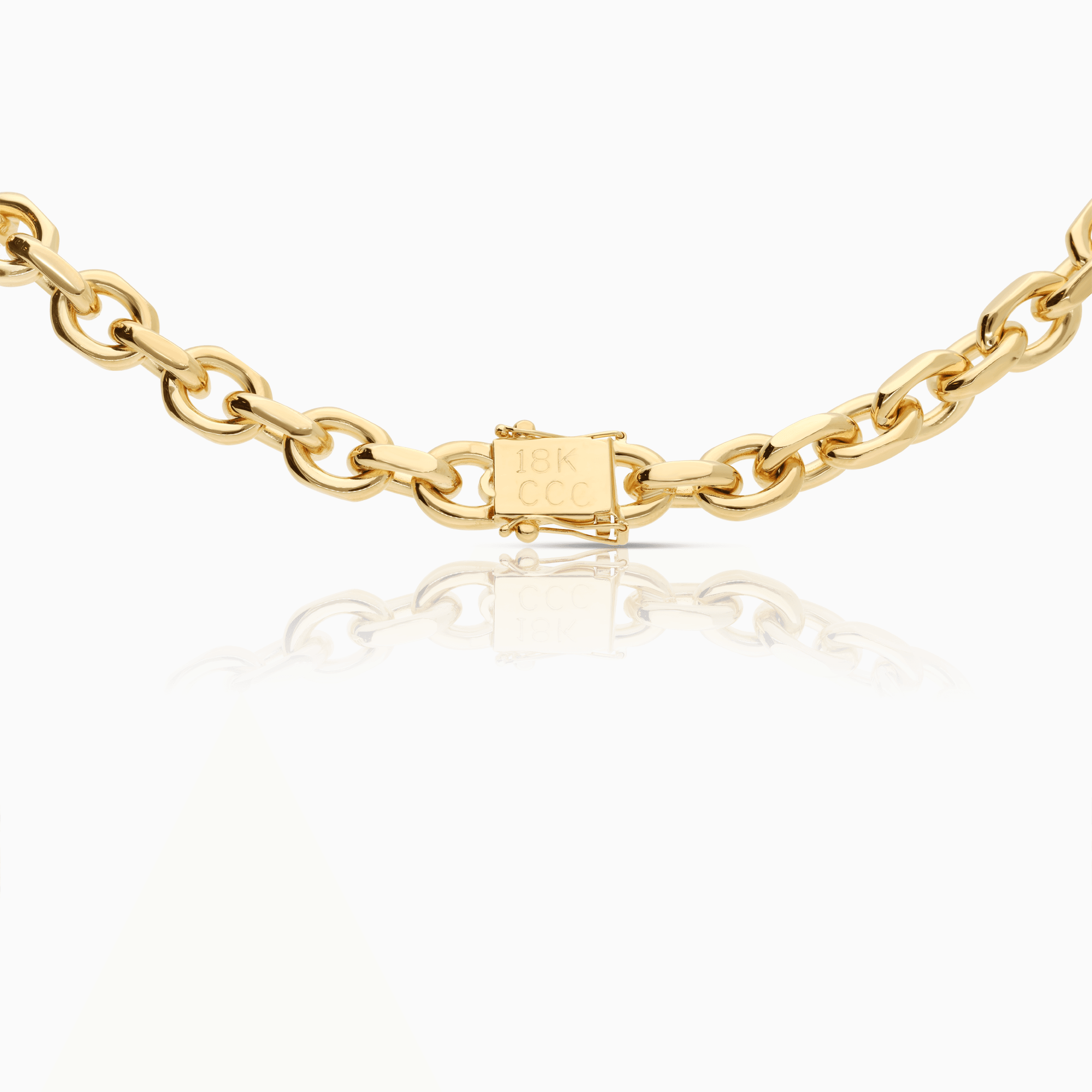 Cable chain 211.8g 18K gold