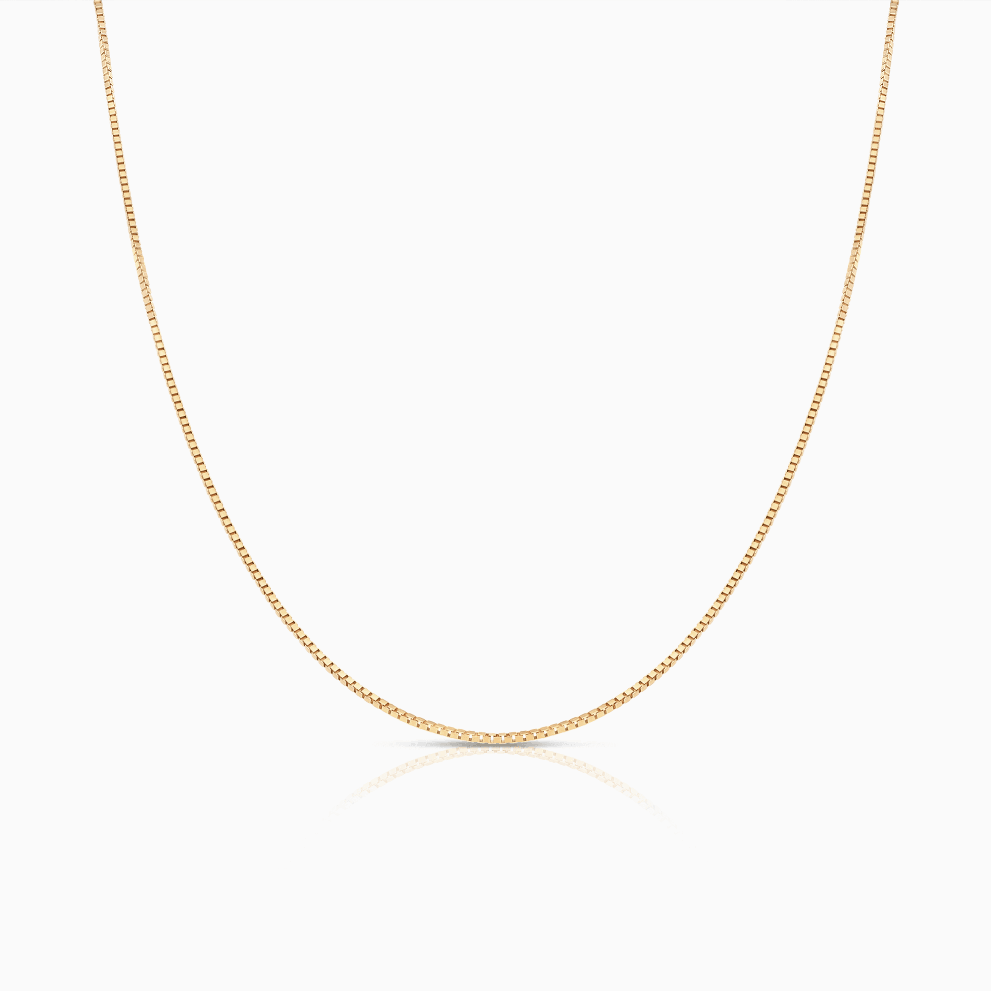 Venetian chain 45cm 18K gold