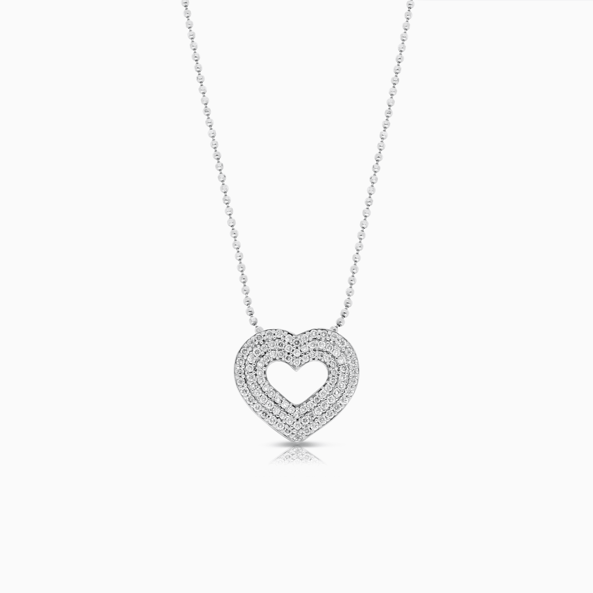 Diamond pendant 0.50ct 18K