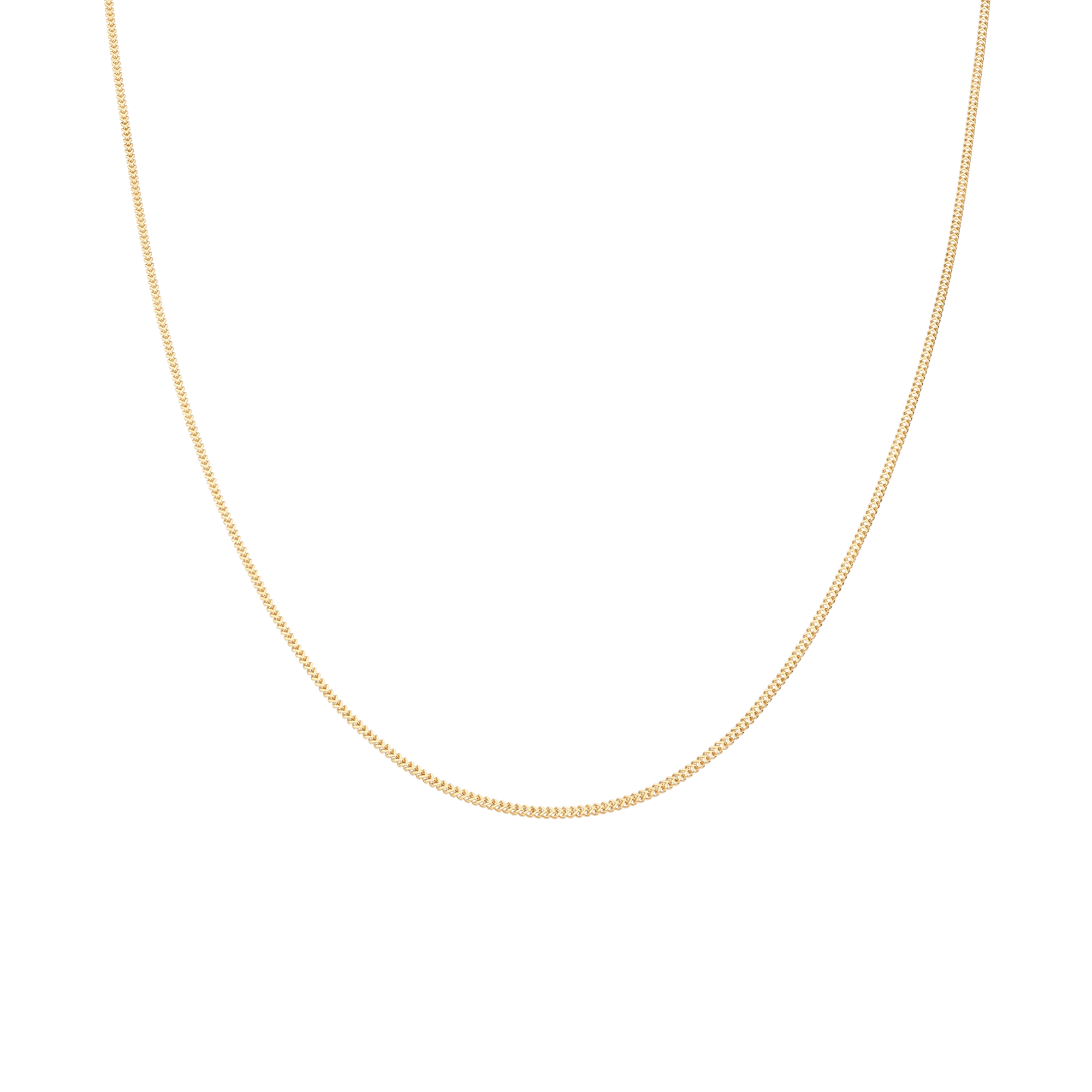 Herringbone chain 40cm 18K gold