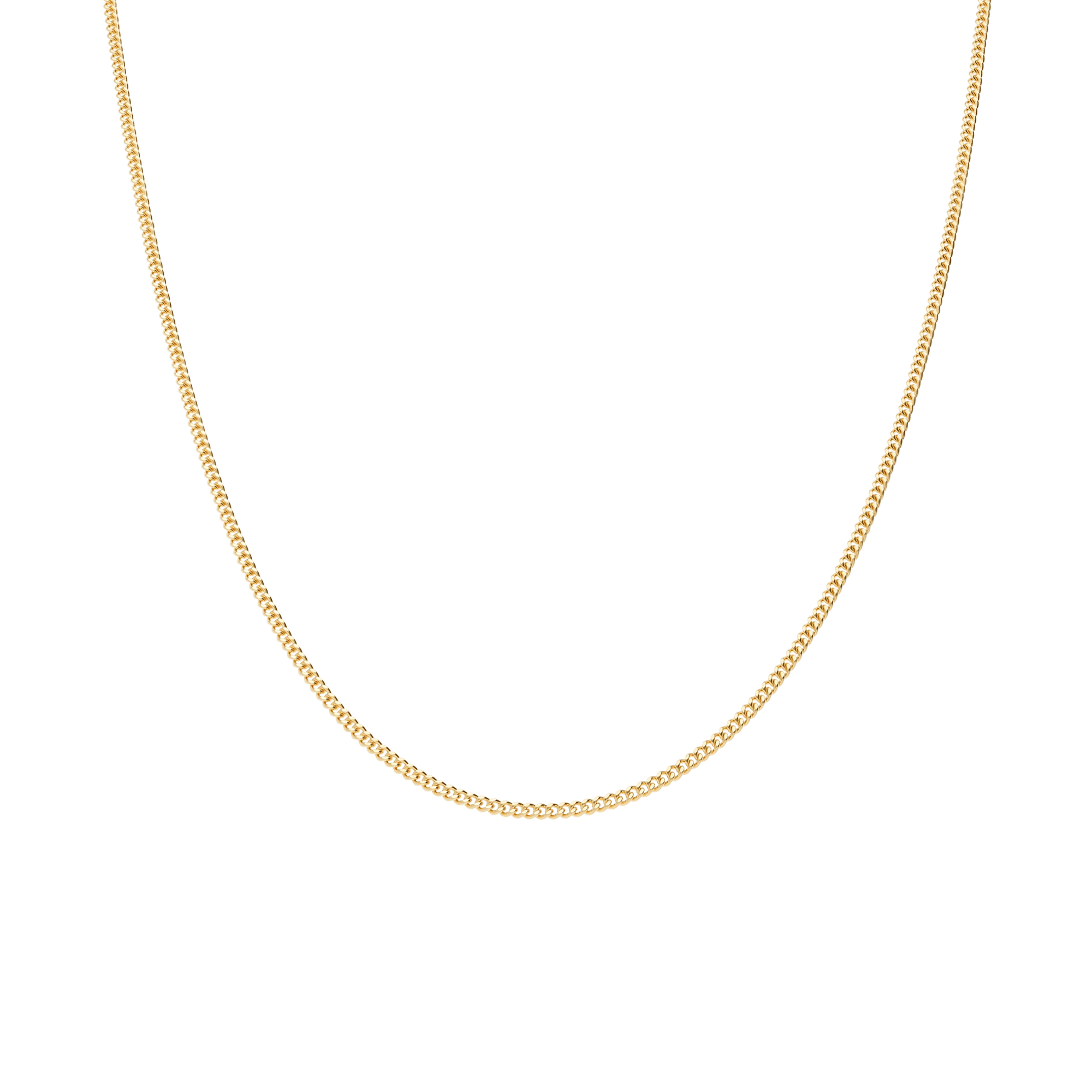 Pansarlänk 52cm 18K guld