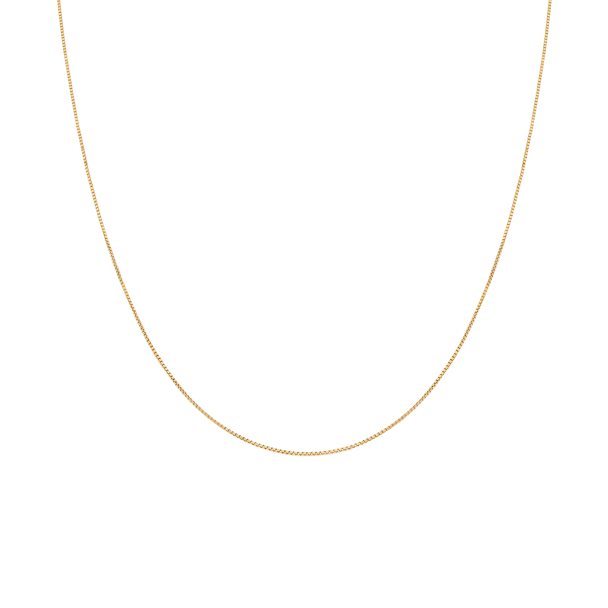 Box Chain 38.5cm 18K gold
