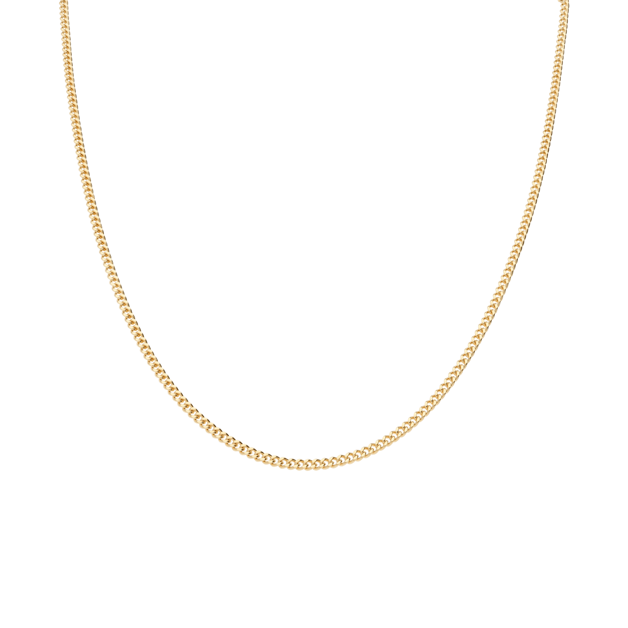 Curb Chain 61cm 18K Gold