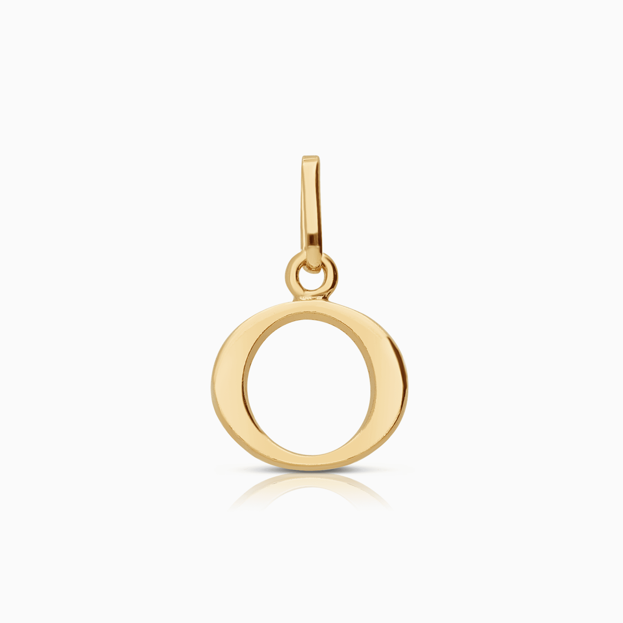 Letter pendant 0.43g 18K gold