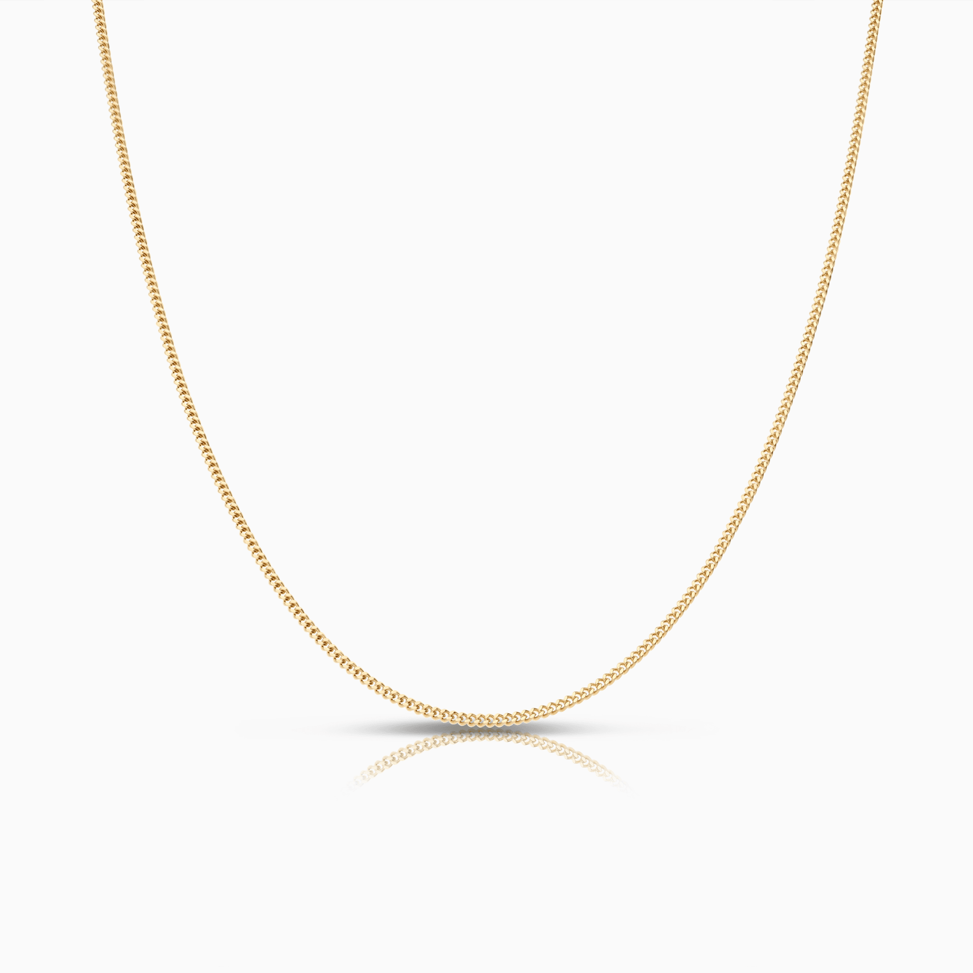 Curb chain 42cm 18K gold