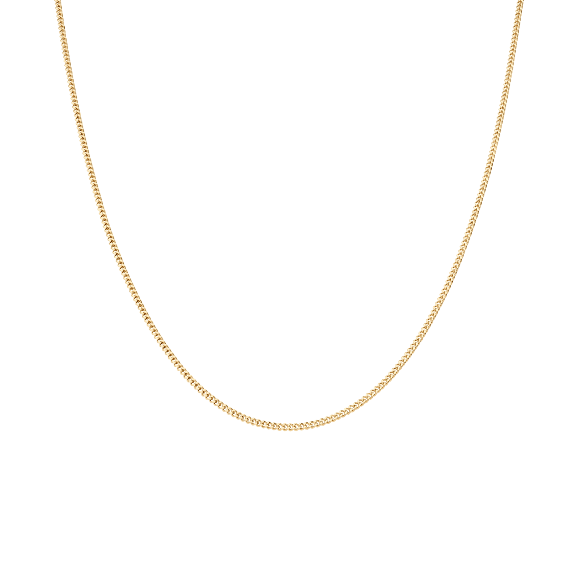 Curb chain 42cm 18K gold