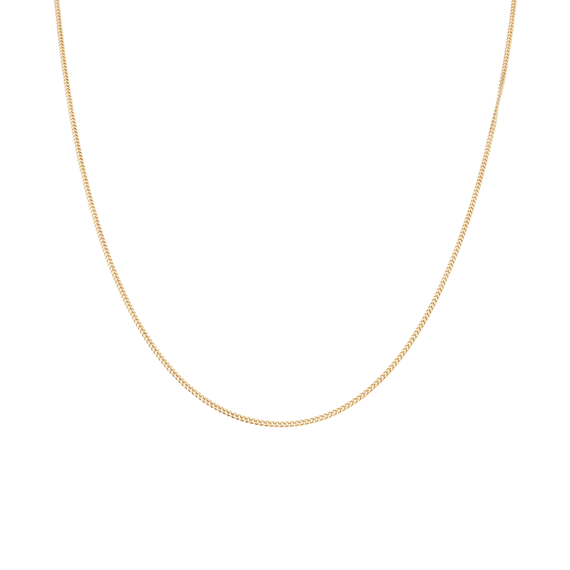 Pansarlänk 45,5cm 18K guld