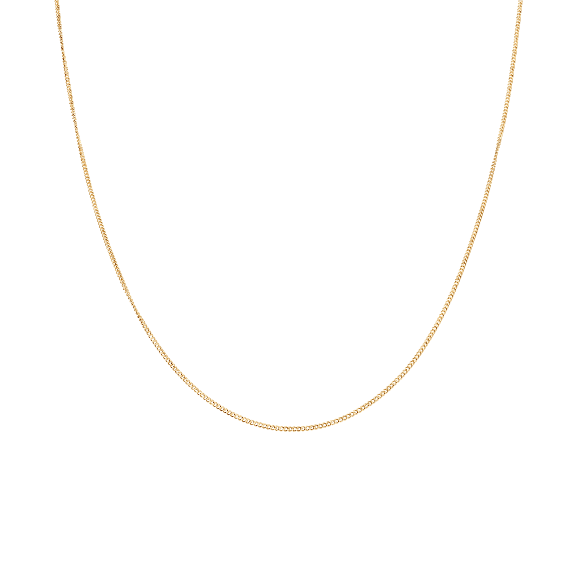 Curb chain 42cm 18K gold